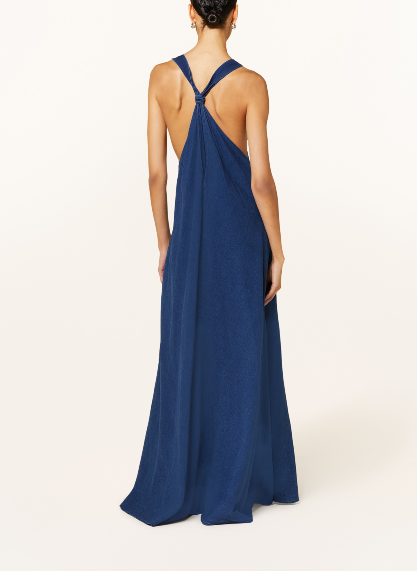 CLOSED Dress in denim look, Color: DARK BLUE (Image 3)