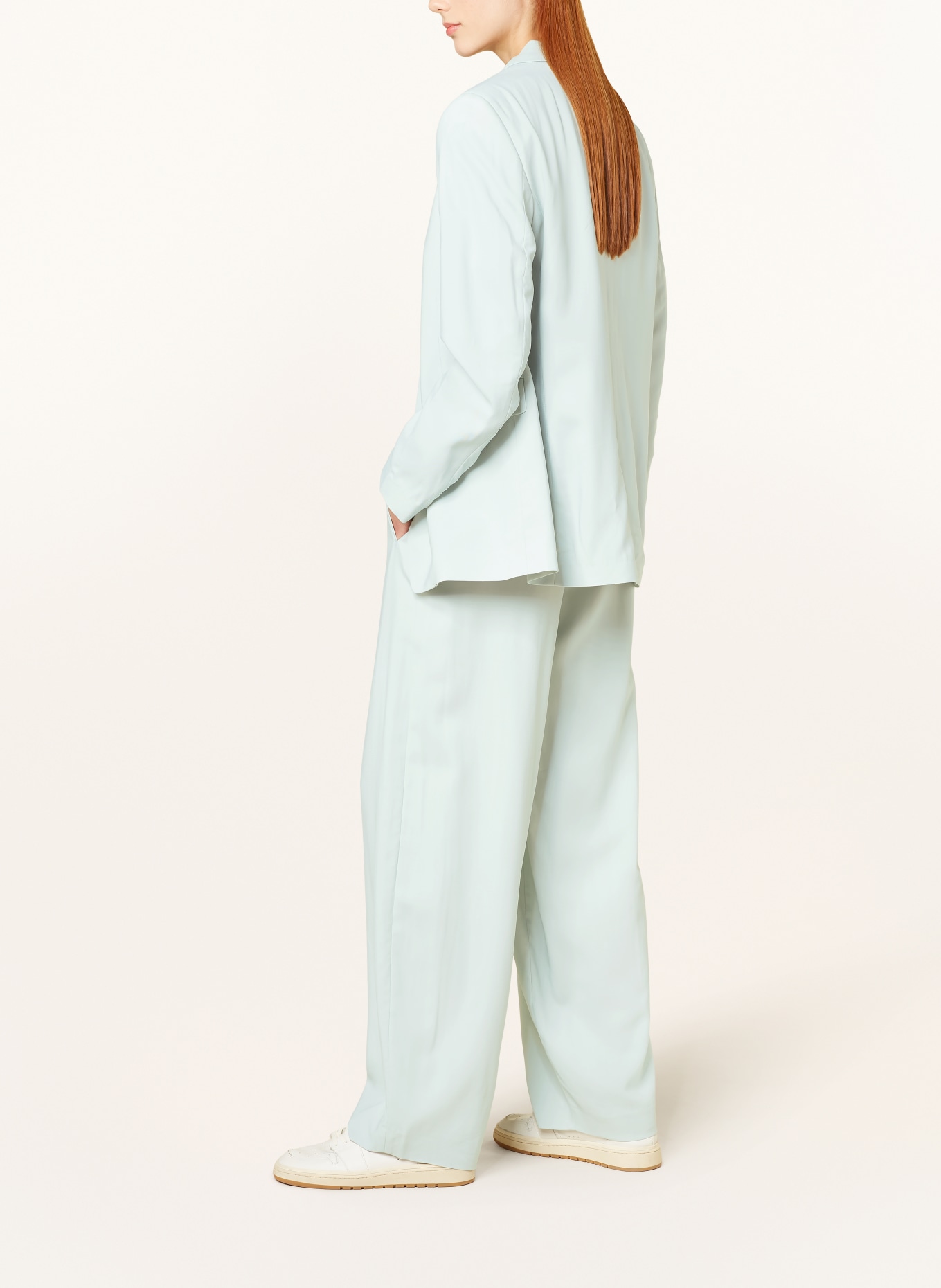 CLOSED Wide leg trousers WENDLYN, Color: LIGHT GREEN (Image 4)