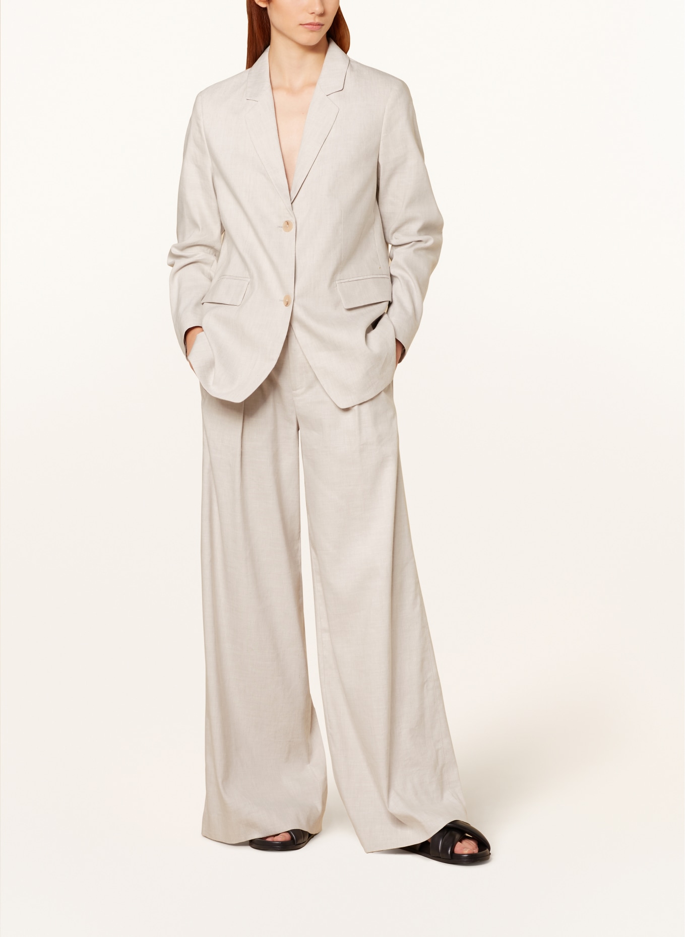 CLOSED Trousers RYLAN, Color: LIGHT GRAY (Image 2)