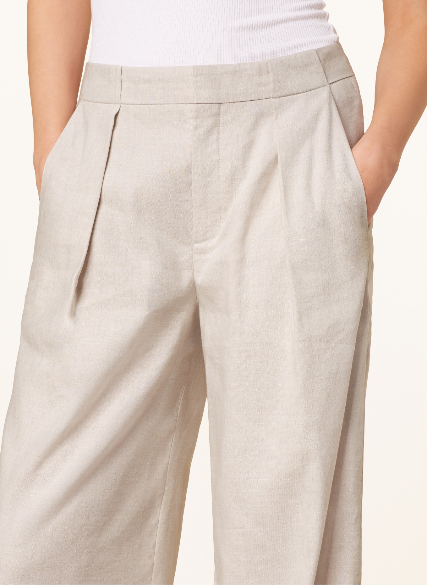 CLOSED Trousers RYLAN, Color: LIGHT GRAY (Image 5)