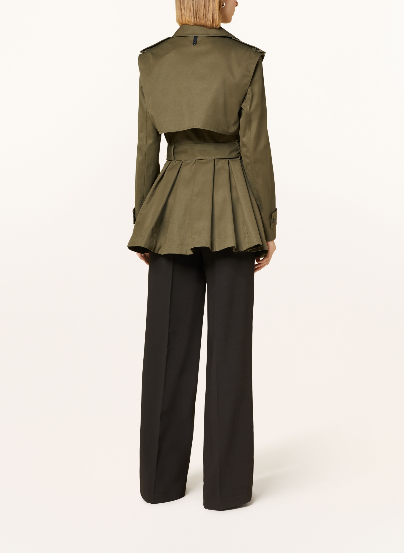 Mackage Trench coat ADVA, Color: OLIVE (Image 3)