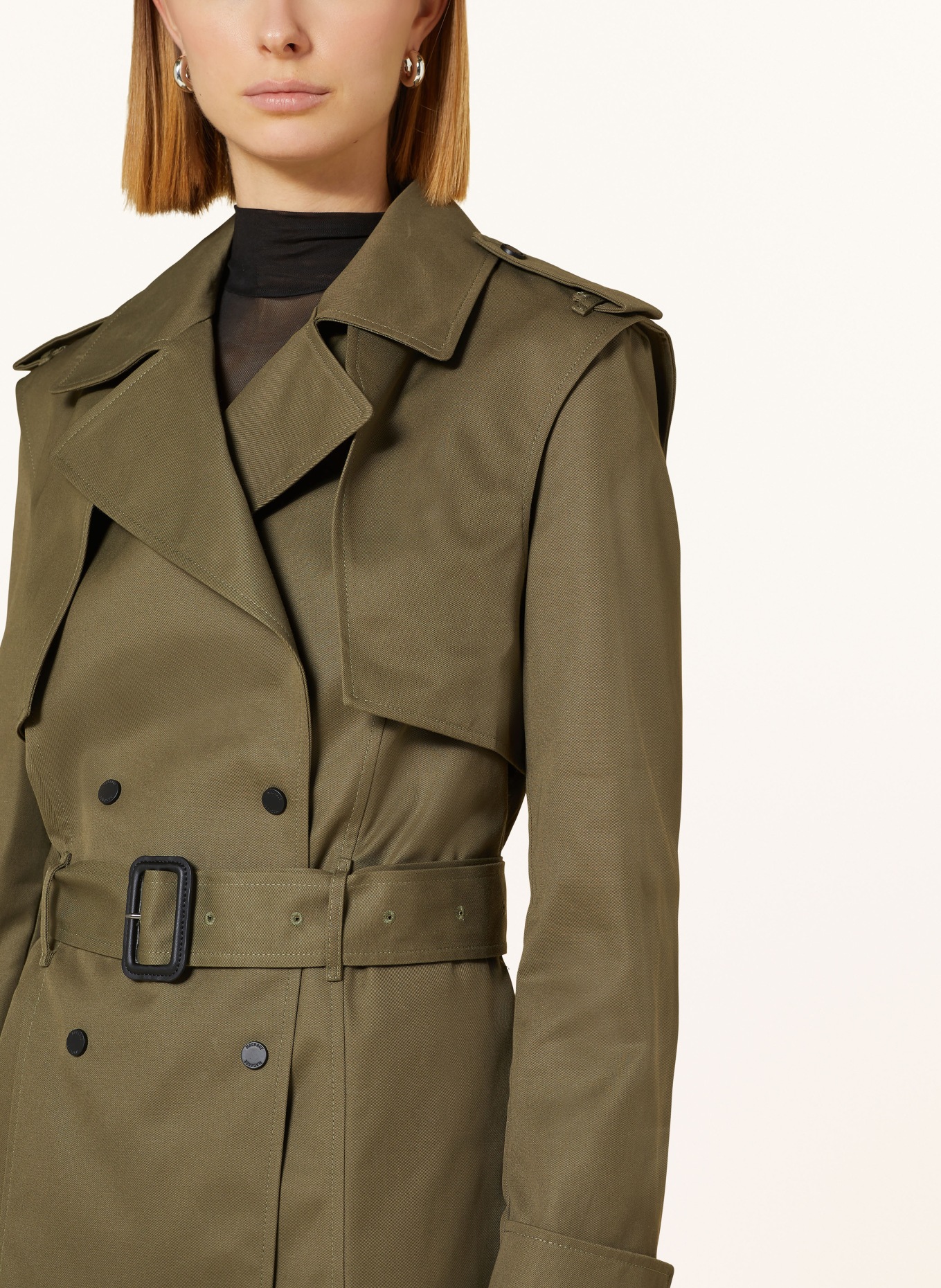 Mackage Trench coat ADVA, Color: OLIVE (Image 4)