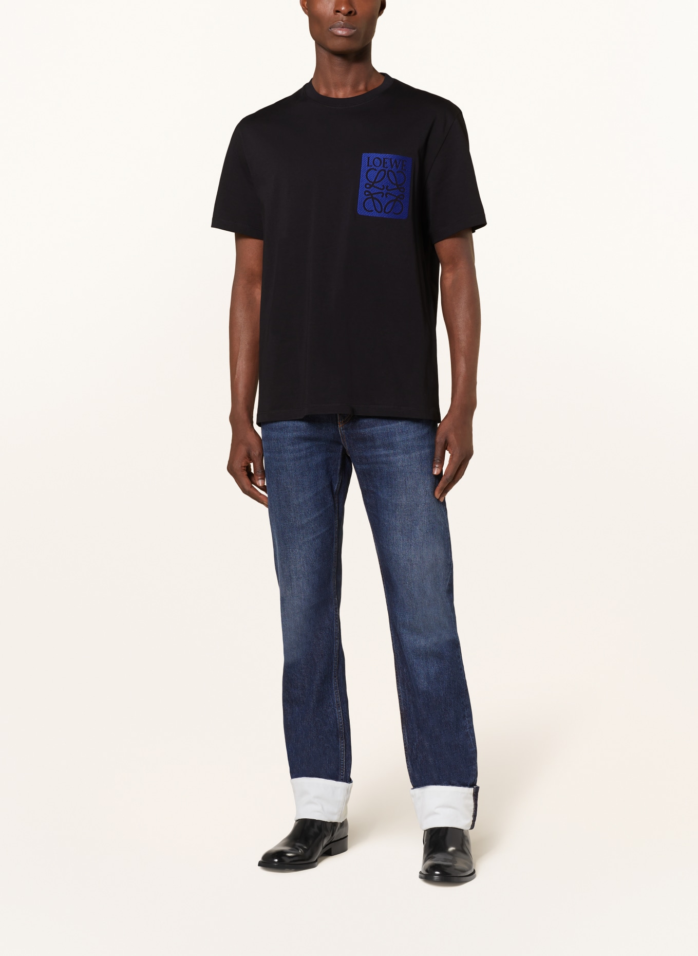 LOEWE T-shirt, Color: BLACK (Image 2)
