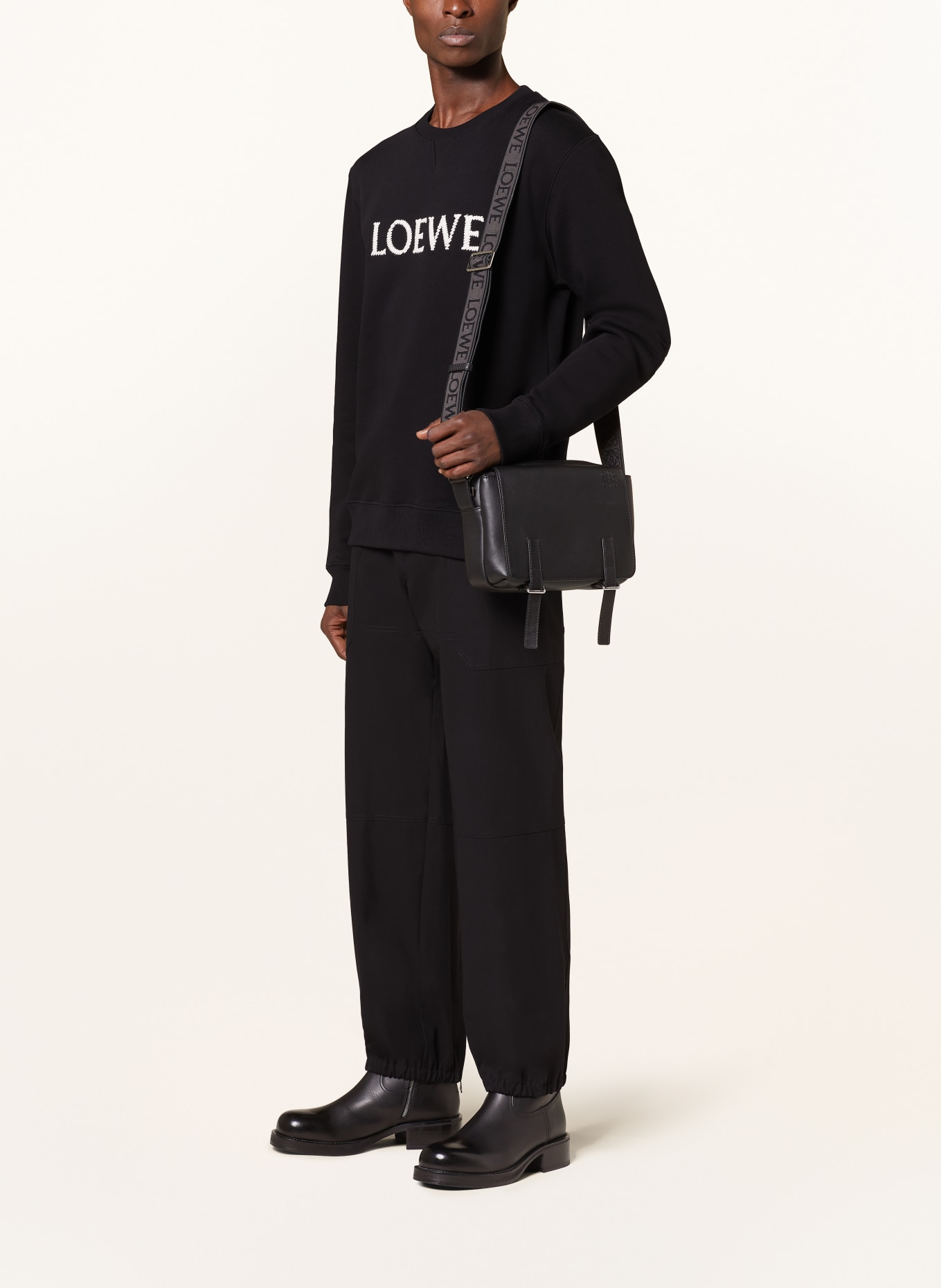 LOEWE Sweatshirt, Color: BLACK (Image 2)