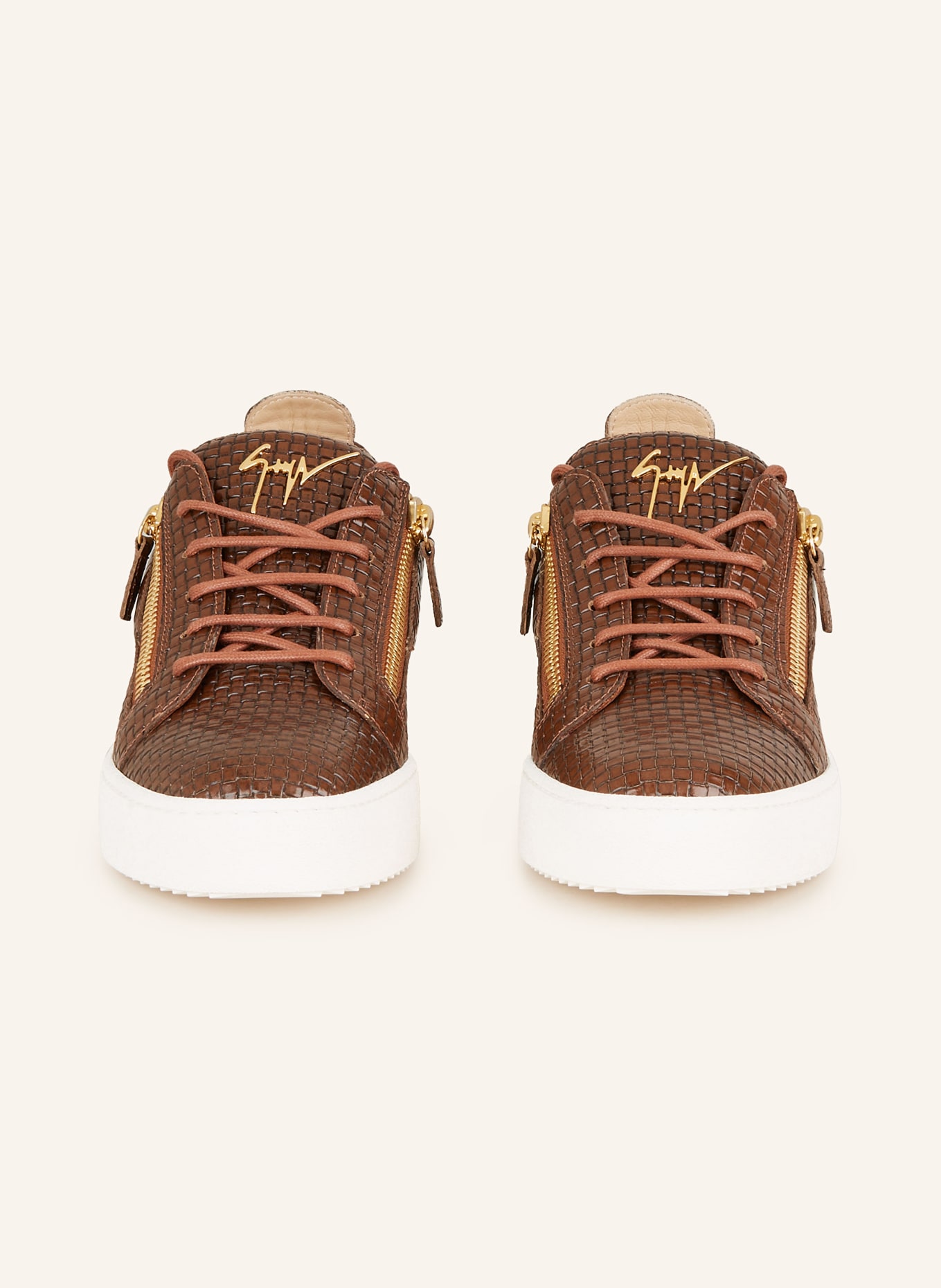 GIUSEPPE ZANOTTI DESIGN Sneakers FRANKIE, Color: BROWN (Image 3)