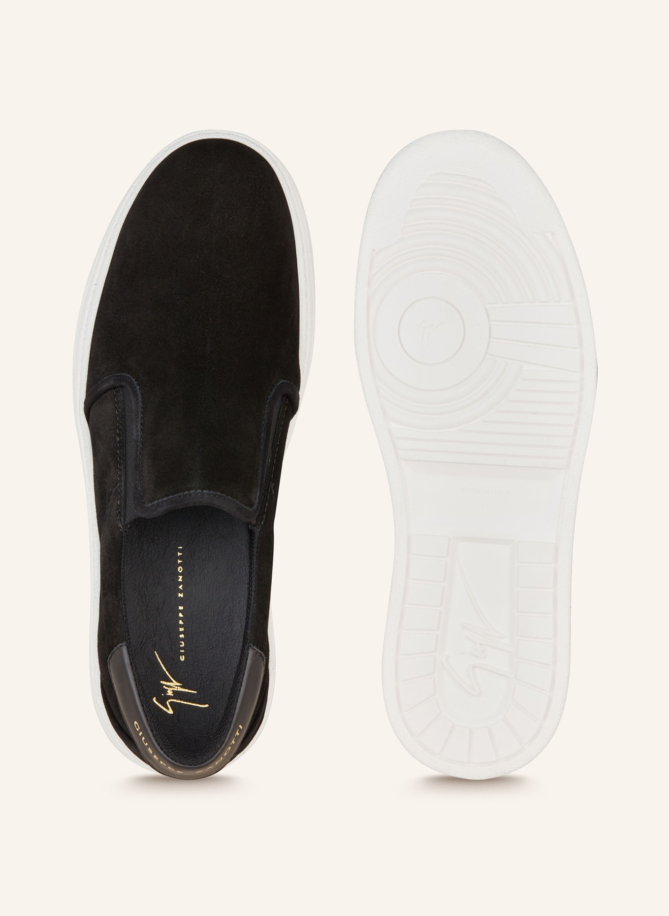 GIUSEPPE ZANOTTI DESIGN Slip-on sneakers GZ94, Color: BLACK (Image 5)