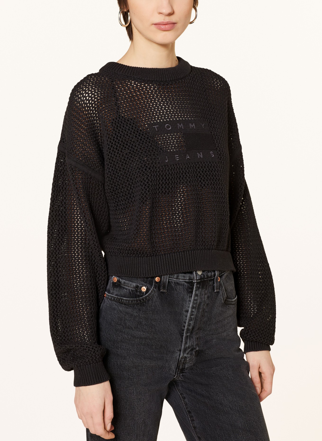 TOMMY JEANS Sweater, Color: BLACK (Image 4)