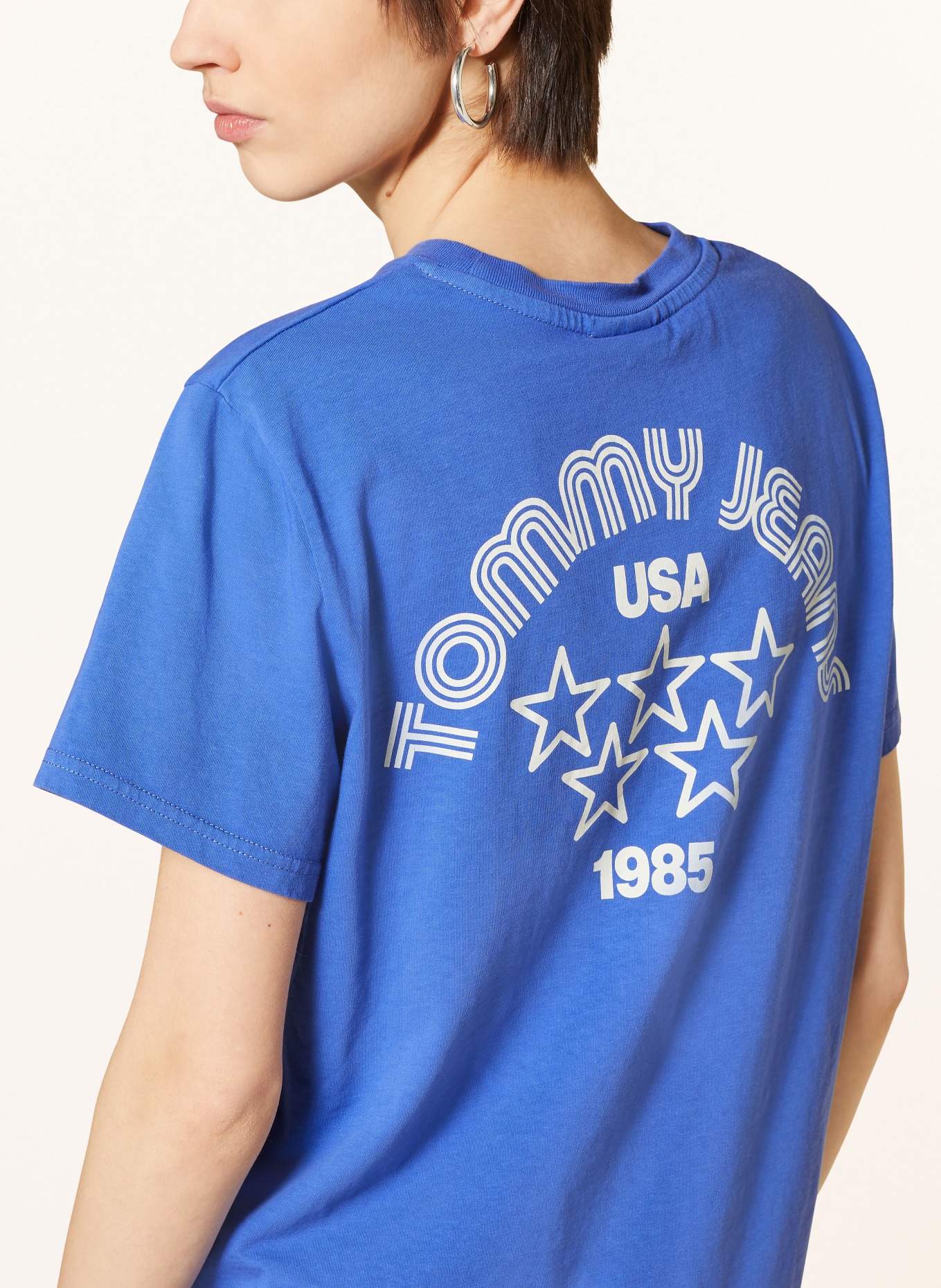 TOMMY JEANS T-shirt, Kolor: NIEBIESKI (Obrazek 4)