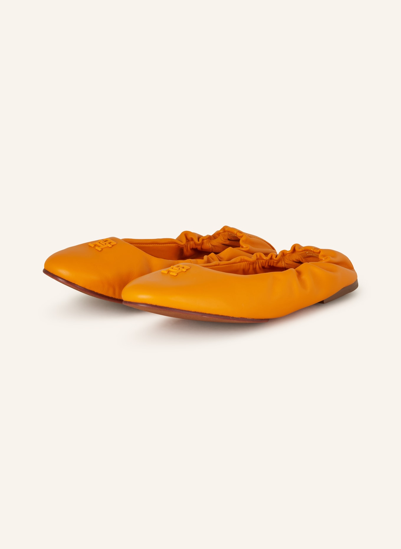 TOMMY HILFIGER ballerina's: ORANJE