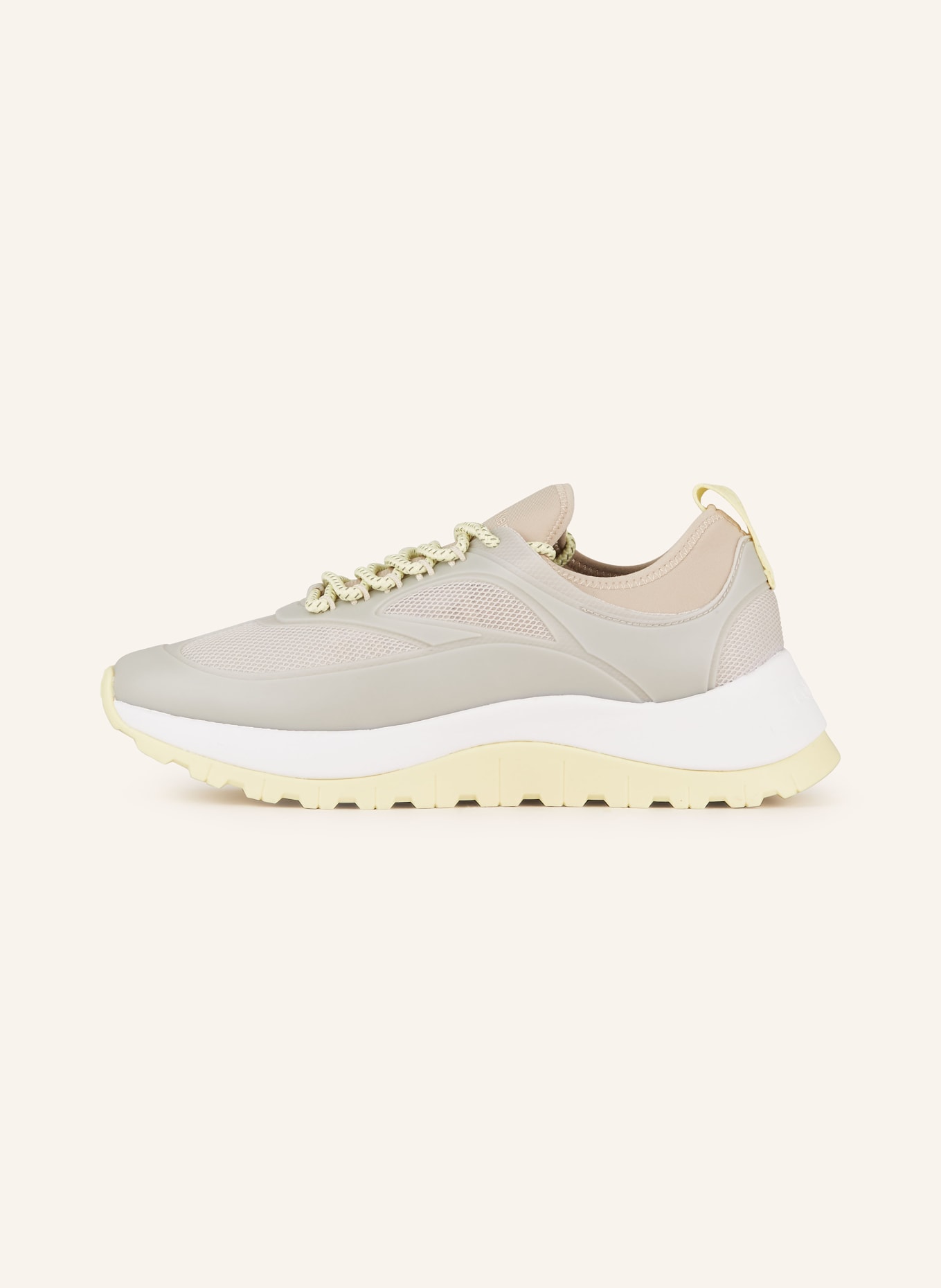 Calvin Klein Sneakers, Color: TAUPE/ WHITE/ YELLOW (Image 4)