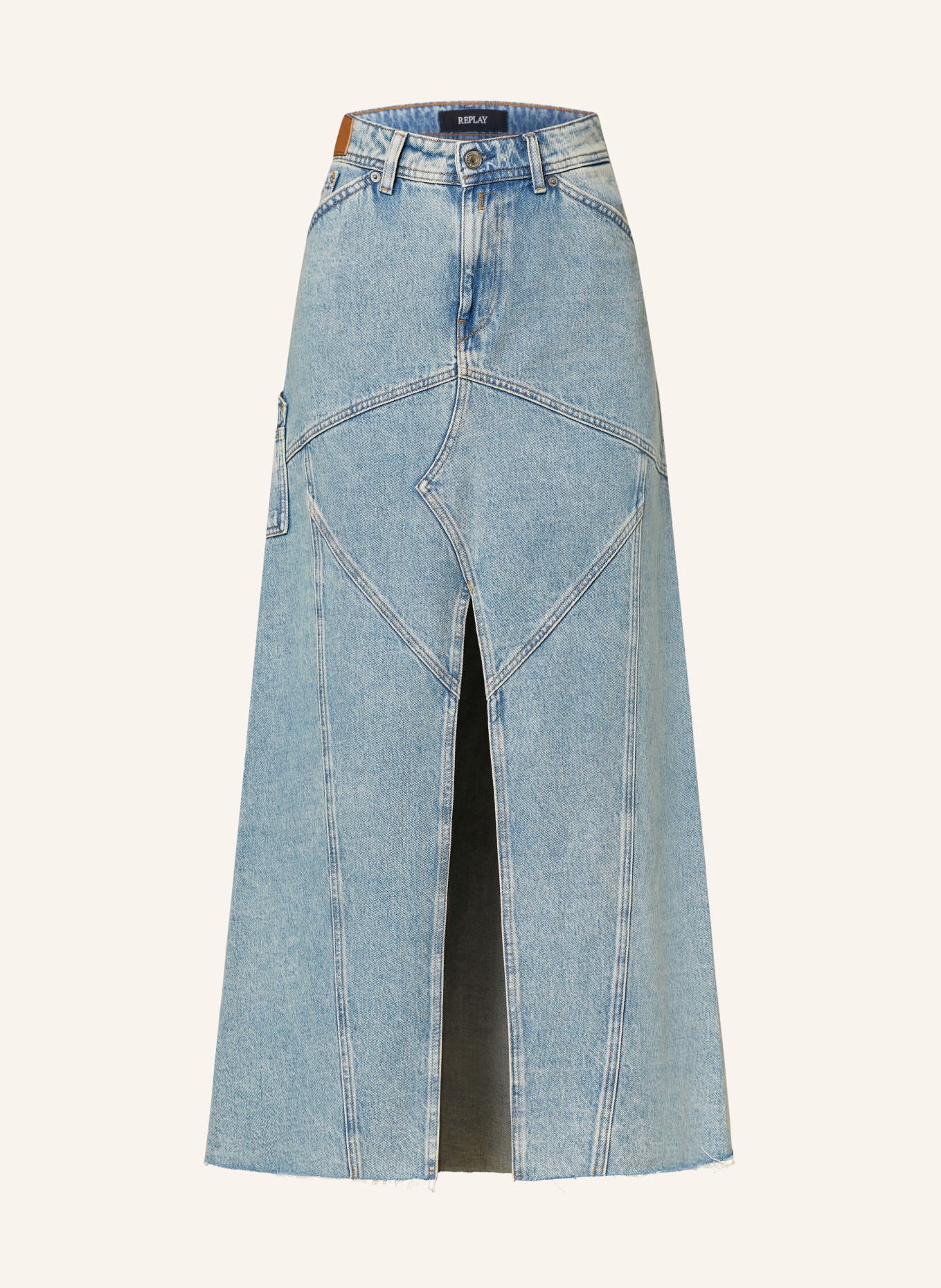 REPLAY Spódnica jeansowa, Kolor: NIEBIESKI (Obrazek 1)