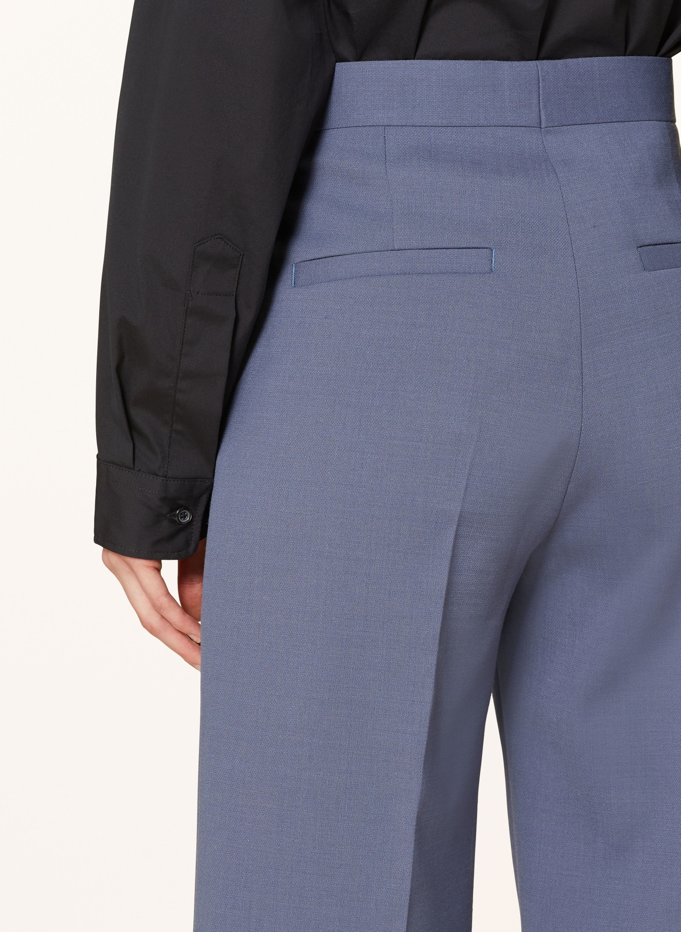 TIGER OF SWEDEN Wide leg trousers IRIT, Color: BLUE (Image 5)