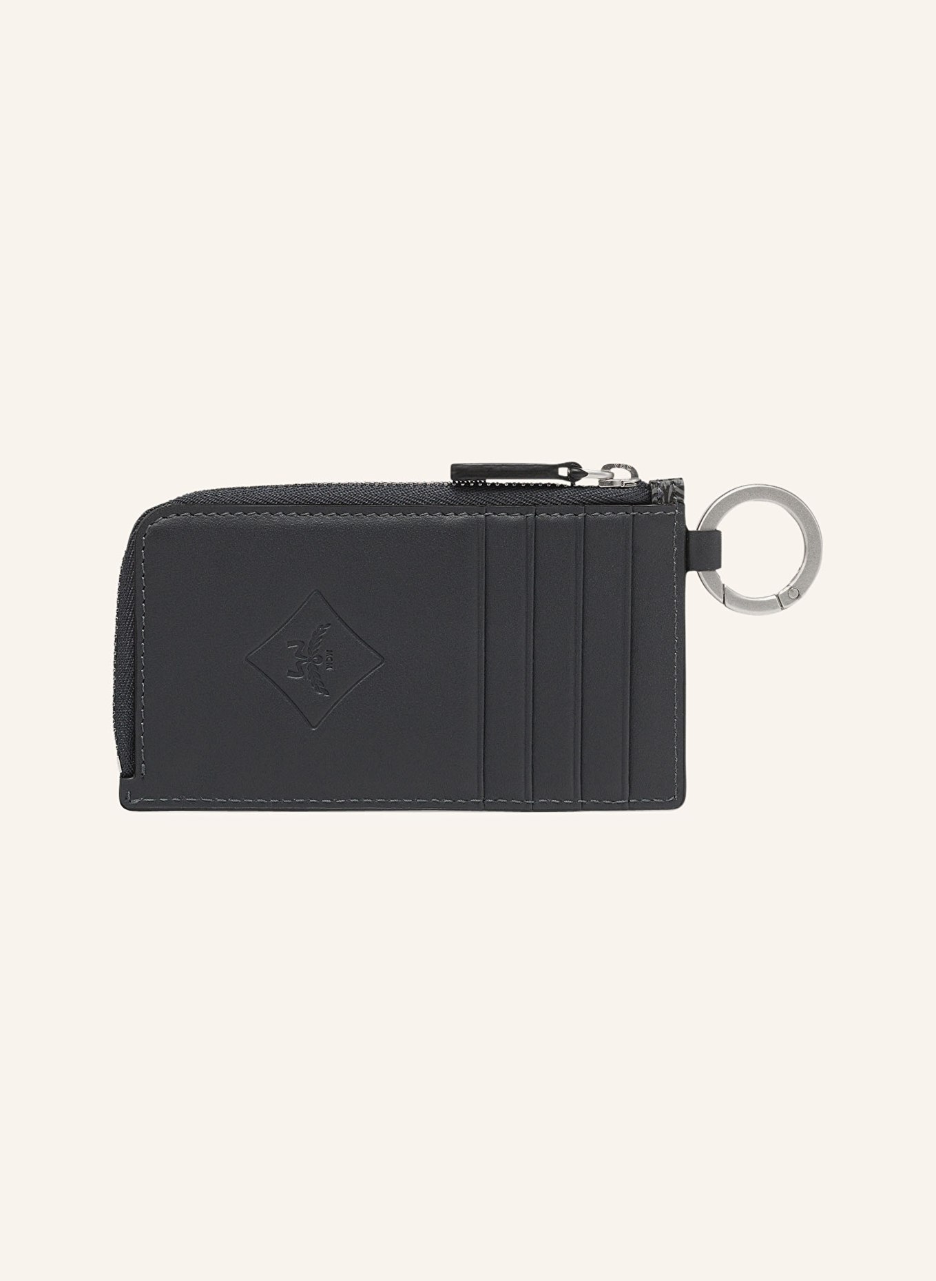 MCM Card case HIMMEL with coin compartment, Color: DARK GRAY (Image 2)