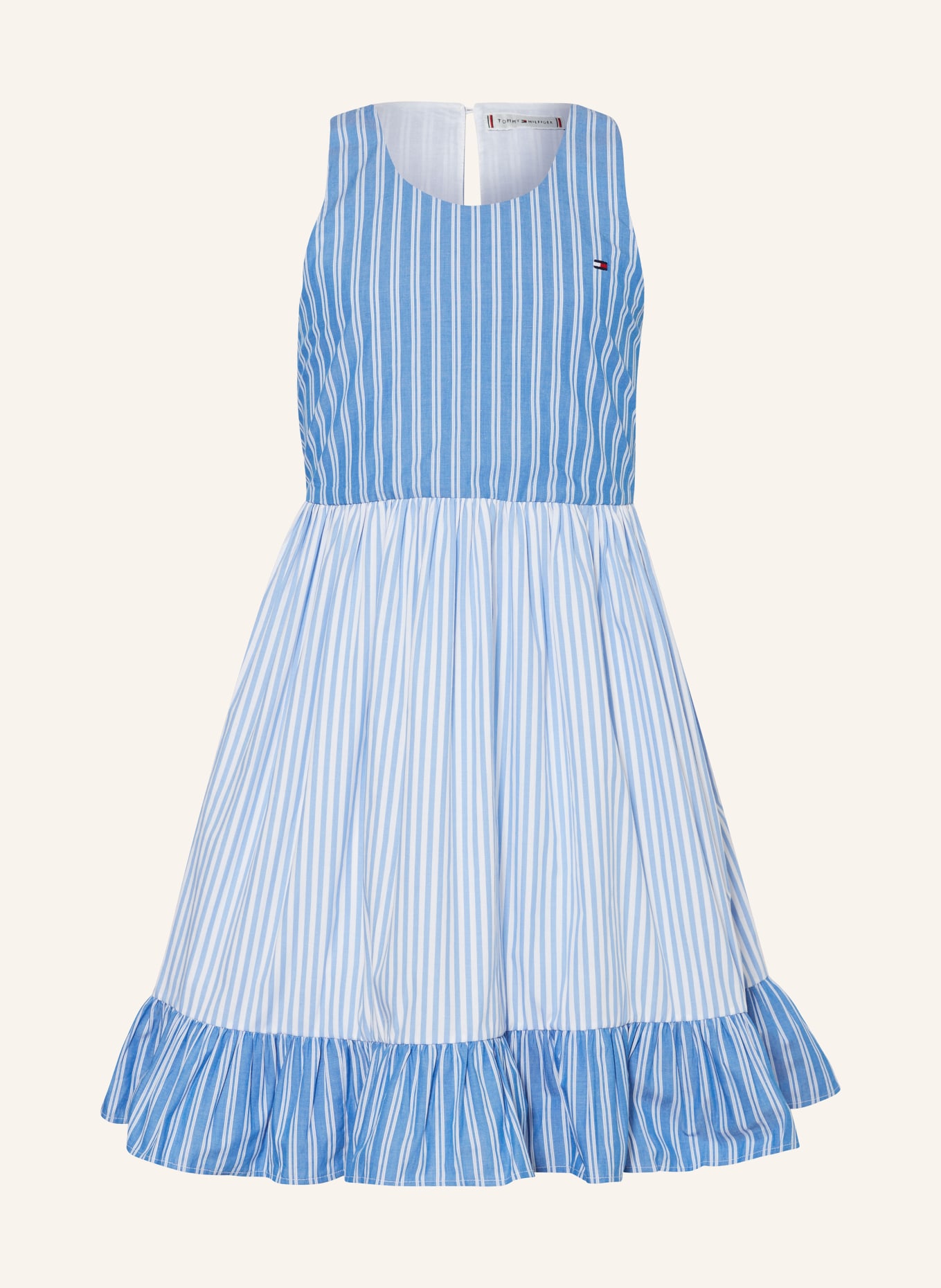 TOMMY HILFIGER Kleid, Farbe: BLAU/ WEISS (Bild 1)