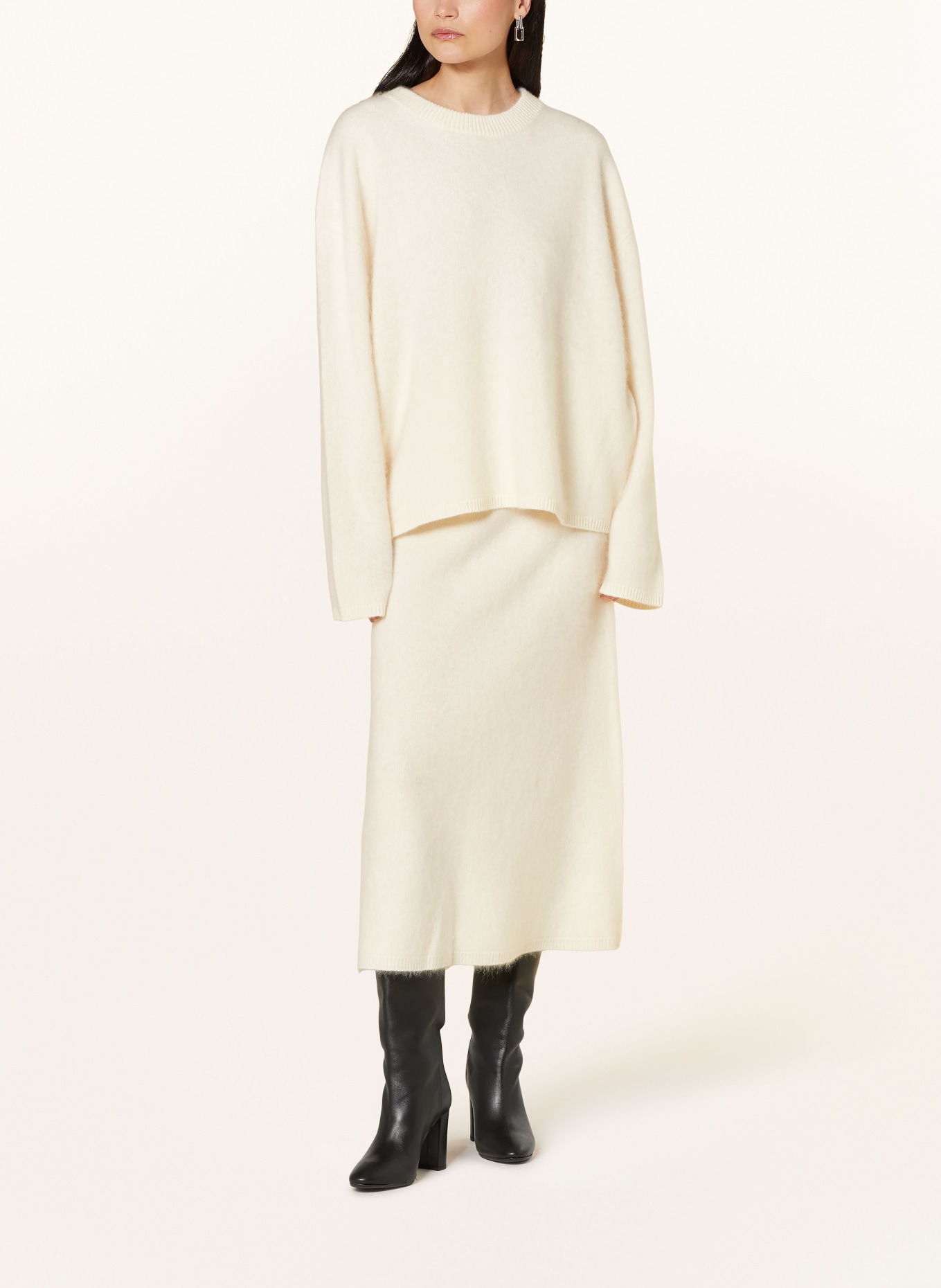 LISA YANG Cashmere-Pullover, Farbe: ECRU (Bild 2)