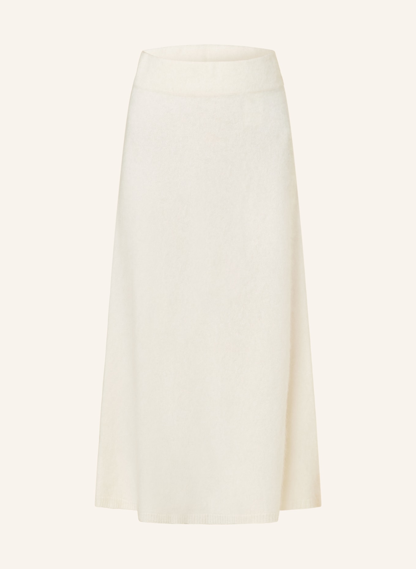 LISA YANG Knit skirt in cashmere, Color: CREAM (Image 1)