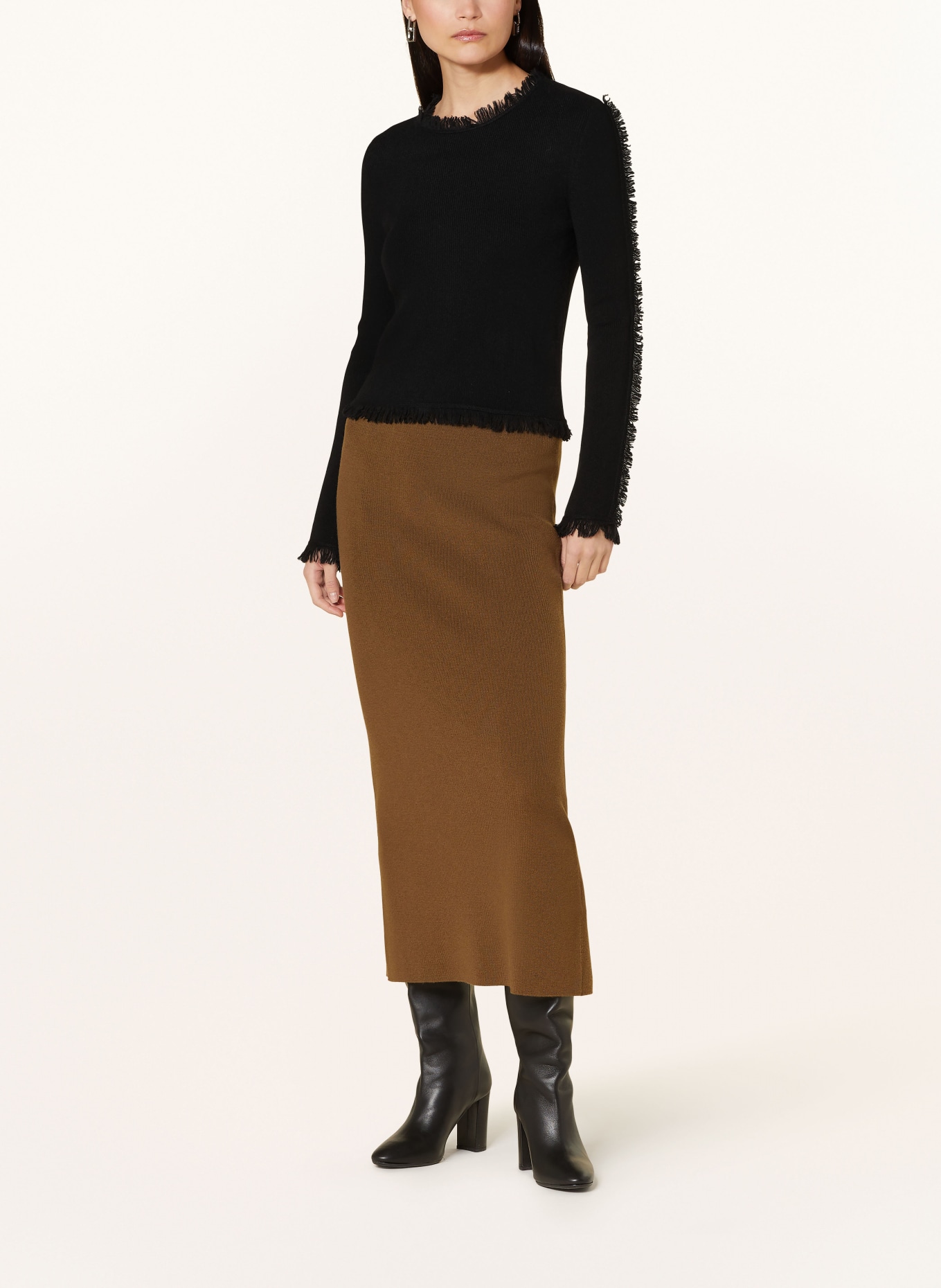 LISA YANG Cashmere sweater, Color: BLACK (Image 2)