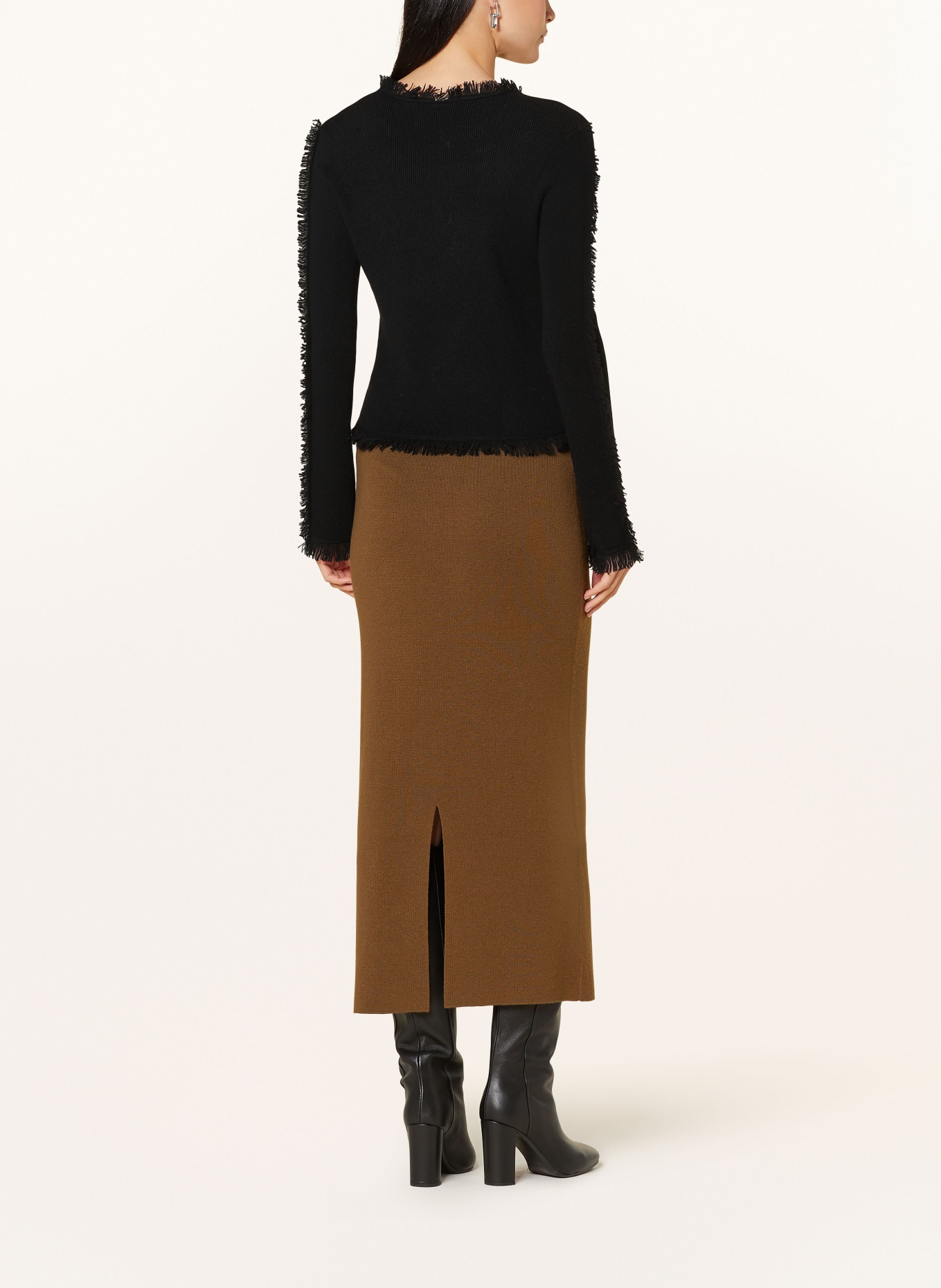 LISA YANG Cashmere sweater, Color: BLACK (Image 3)