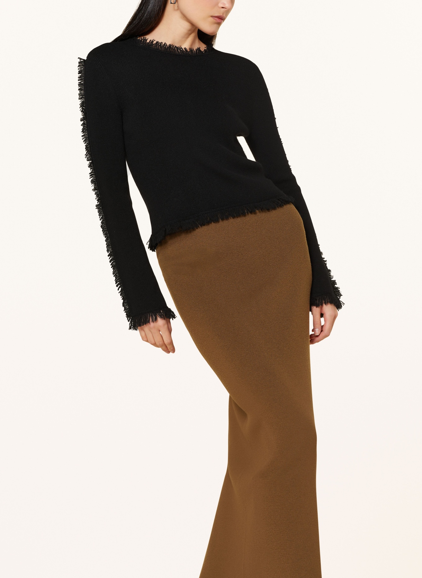 LISA YANG Cashmere sweater, Color: BLACK (Image 4)