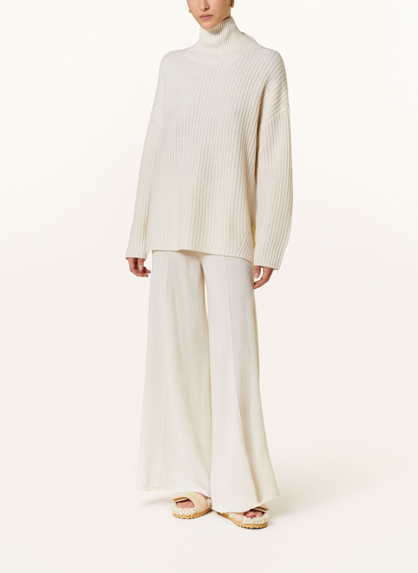 LISA YANG Cashmere-Pullover THERESE, Farbe: ECRU (Bild 2)