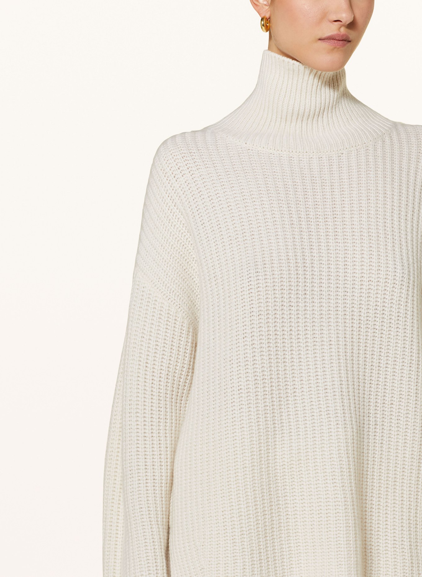 LISA YANG Cashmere-Pullover THERESE, Farbe: ECRU (Bild 4)