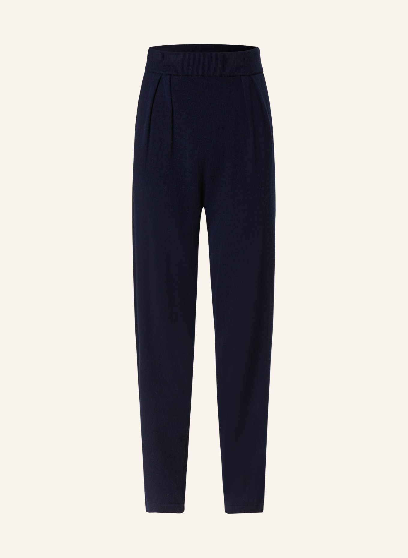 LISA YANG Knit trousers in cashmere, Color: DARK BLUE (Image 1)