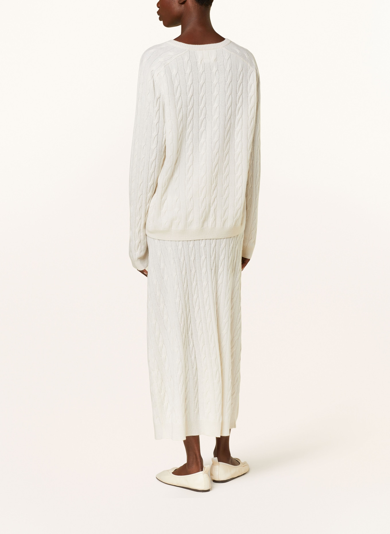 LISA YANG Cashmere-Pullover, Farbe: ECRU (Bild 3)