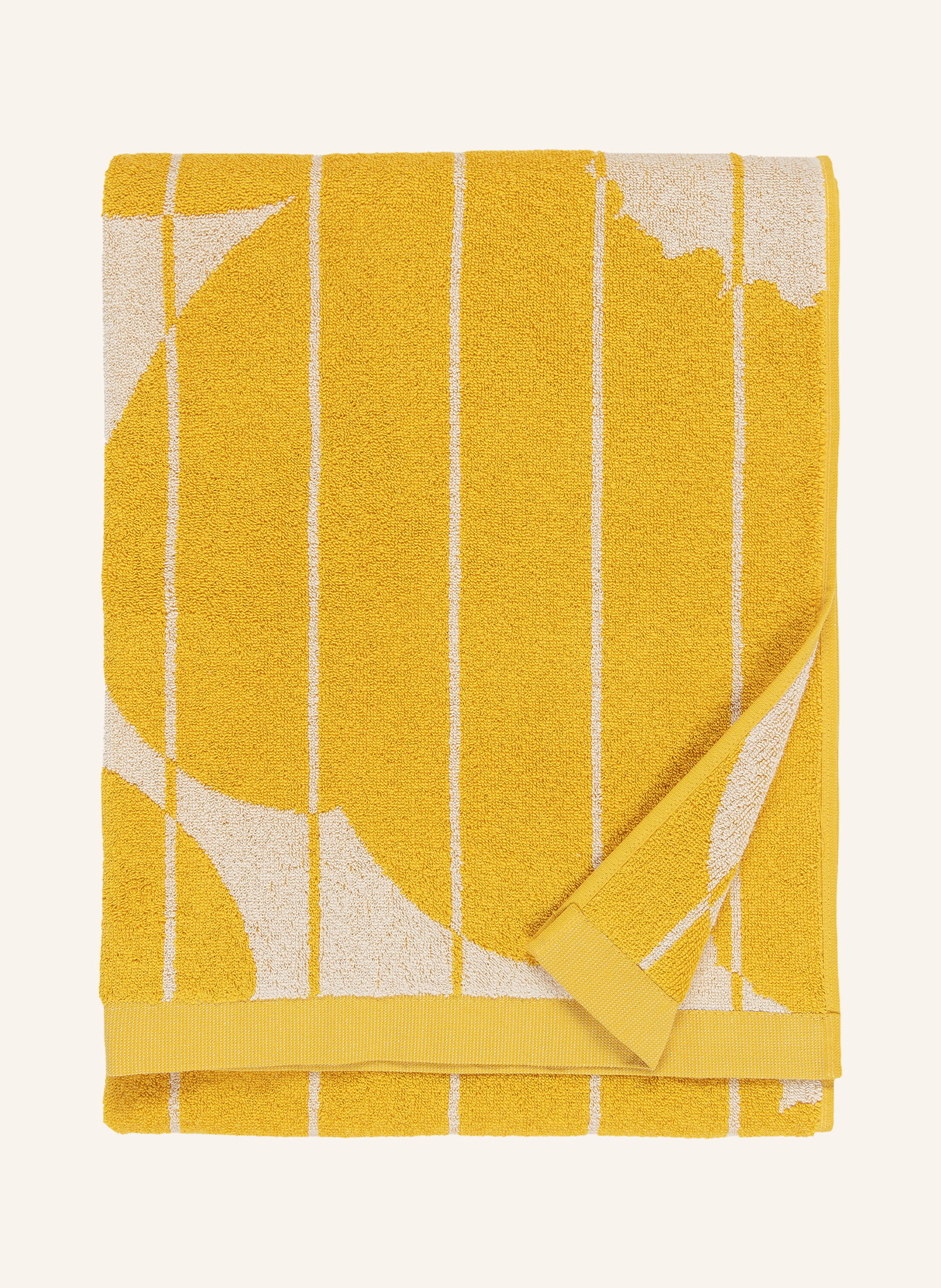 marimekko Bath towel VESI UNIKKO, Color: YELLOW/ ECRU (Image 2)