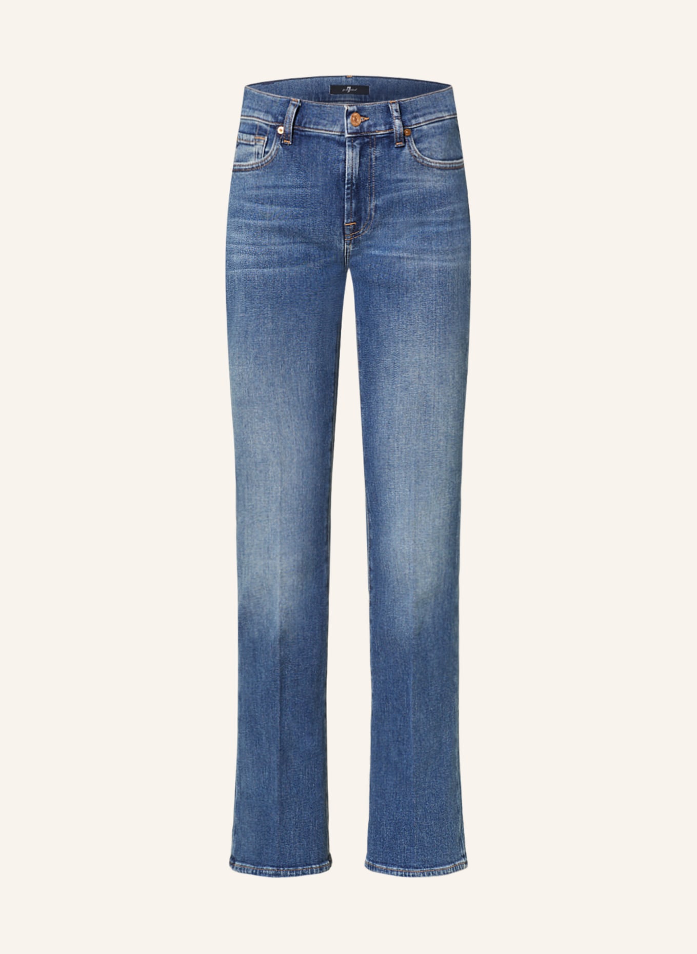 7 for all mankind Bootcut Jeans, Farbe: DARK BLUE (Bild 1)