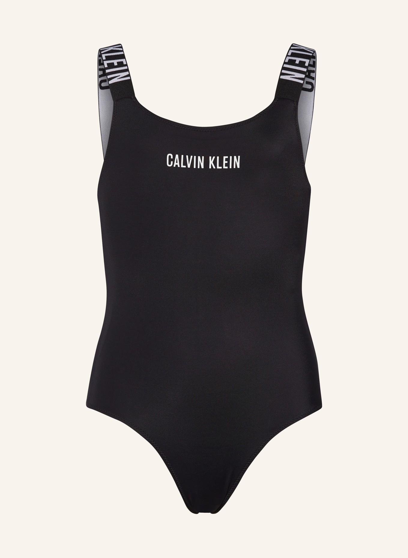 Calvin Klein Badeanzug INTENSE POWER, Farbe: SCHWARZ (Bild 1)