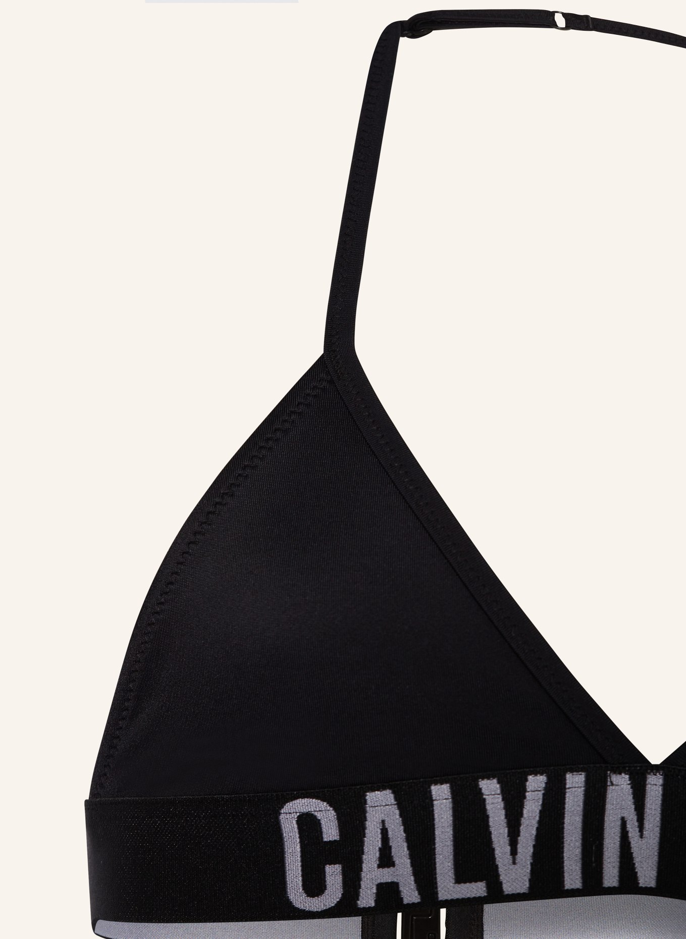 Calvin Klein Triangel-Bikini, Farbe: SCHWARZ (Bild 3)