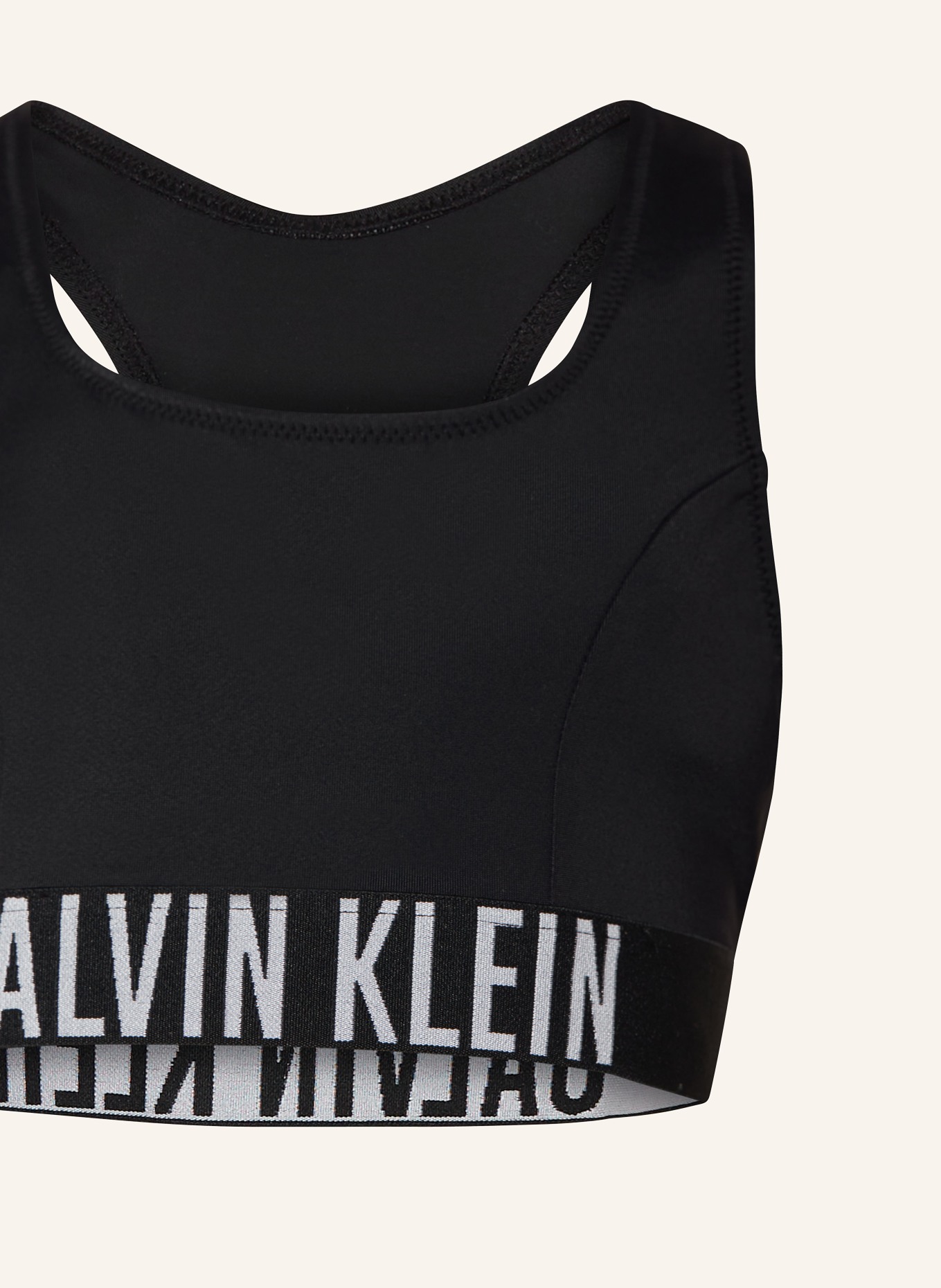 Calvin Klein Bustier-Bikini, Farbe: SCHWARZ (Bild 3)