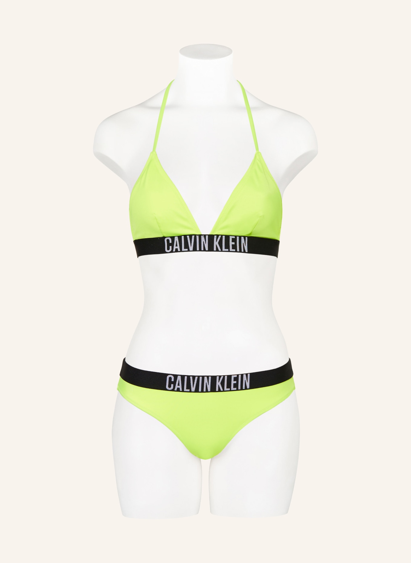 Calvin Klein Triangel-Bikini-Top INTENSE POWER, Farbe: NEONGELB (Bild 2)