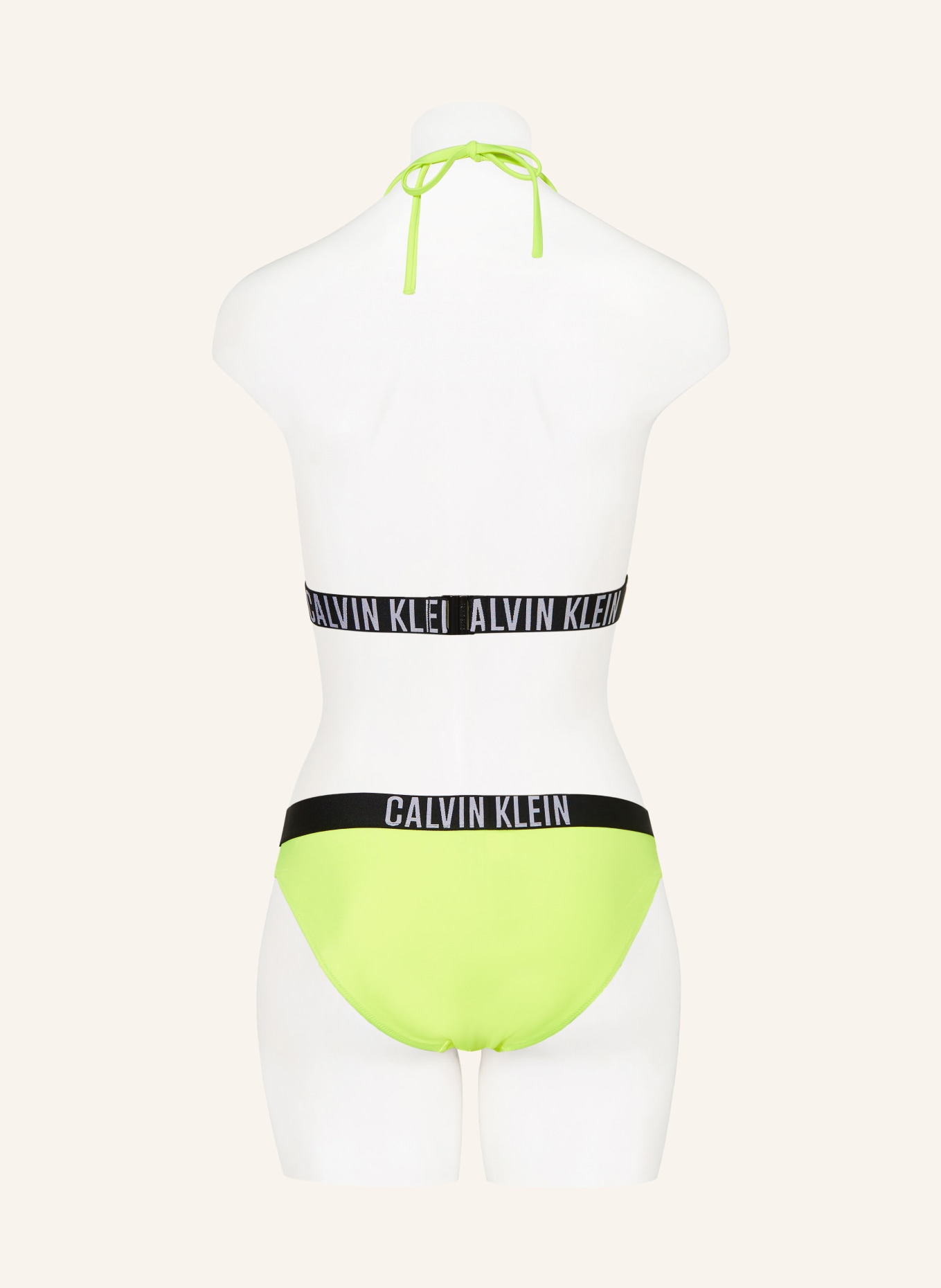 Calvin Klein Triangel-Bikini-Top INTENSE POWER, Farbe: NEONGELB (Bild 3)