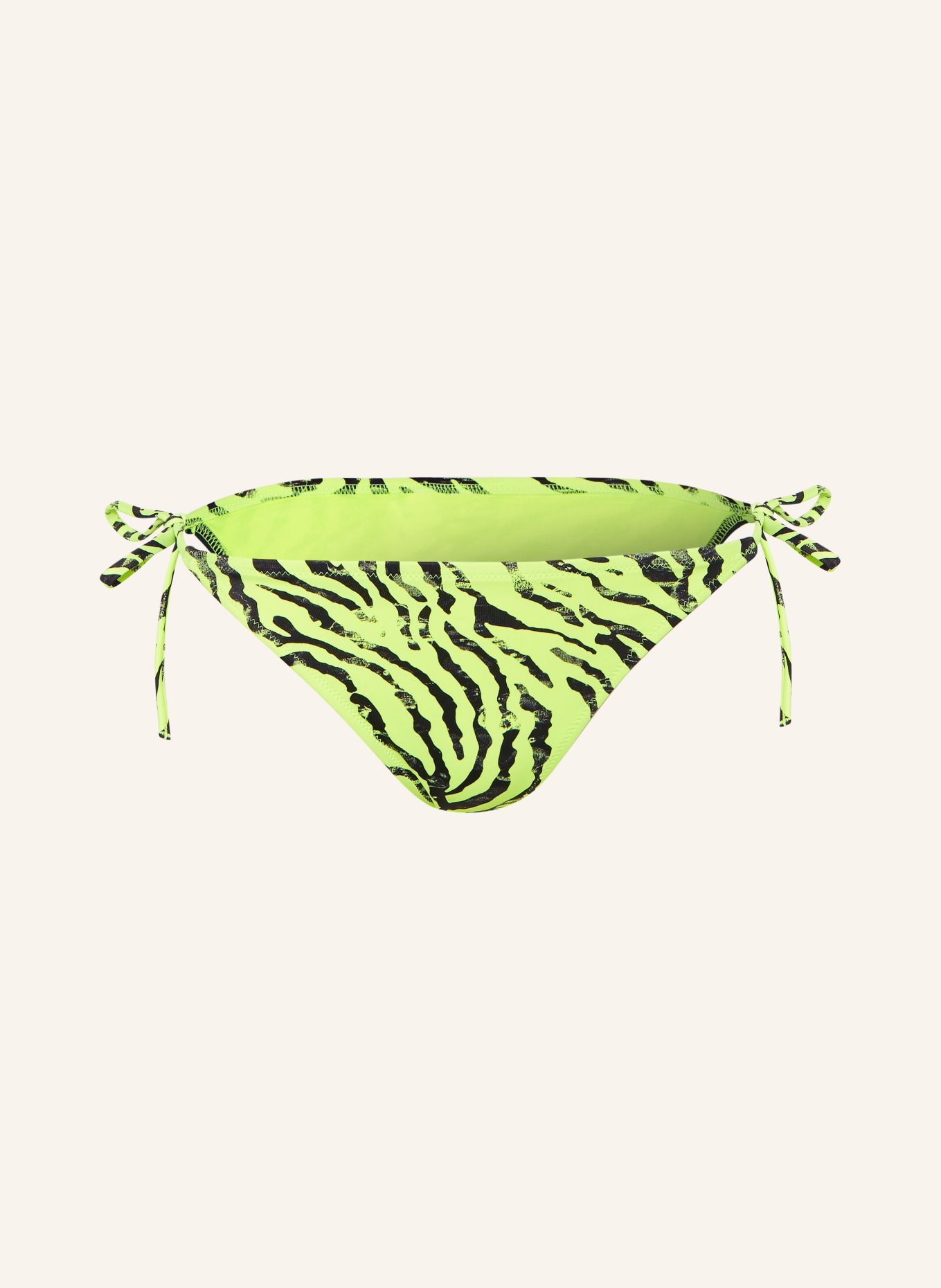 Calvin Klein Triangle bikini bottoms, Color: NEON YELLOW/ BLACK (Image 1)