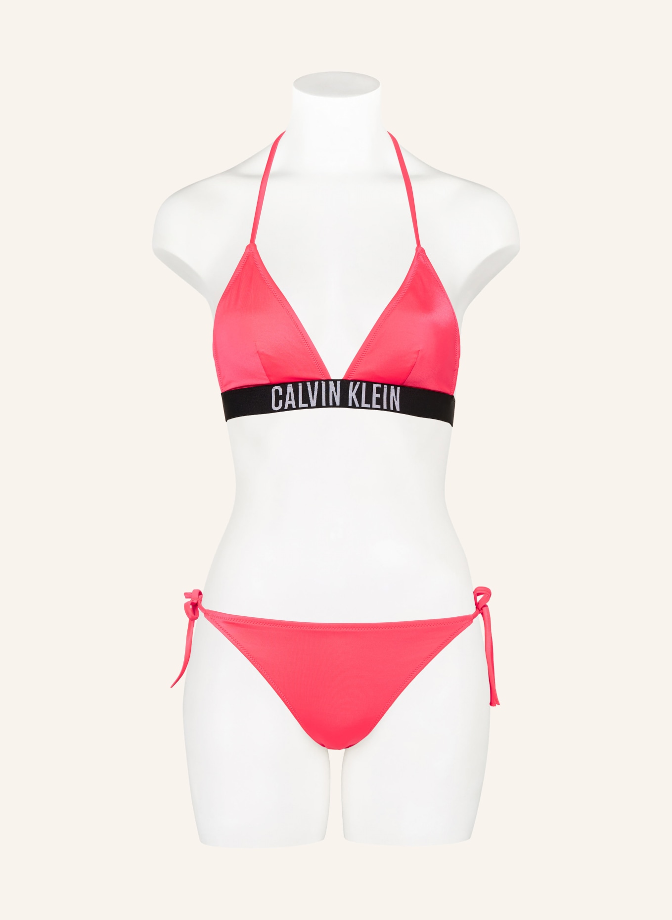 Calvin Klein Triangel-Bikini-Hose, Farbe: NEONROSA (Bild 2)