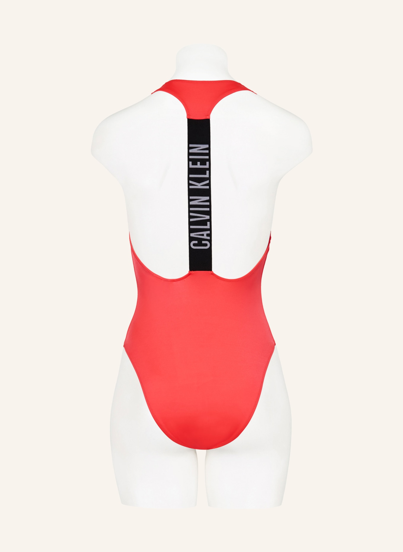 Calvin Klein Badeanzug INTENSE POWER, Farbe: NEONROT (Bild 3)