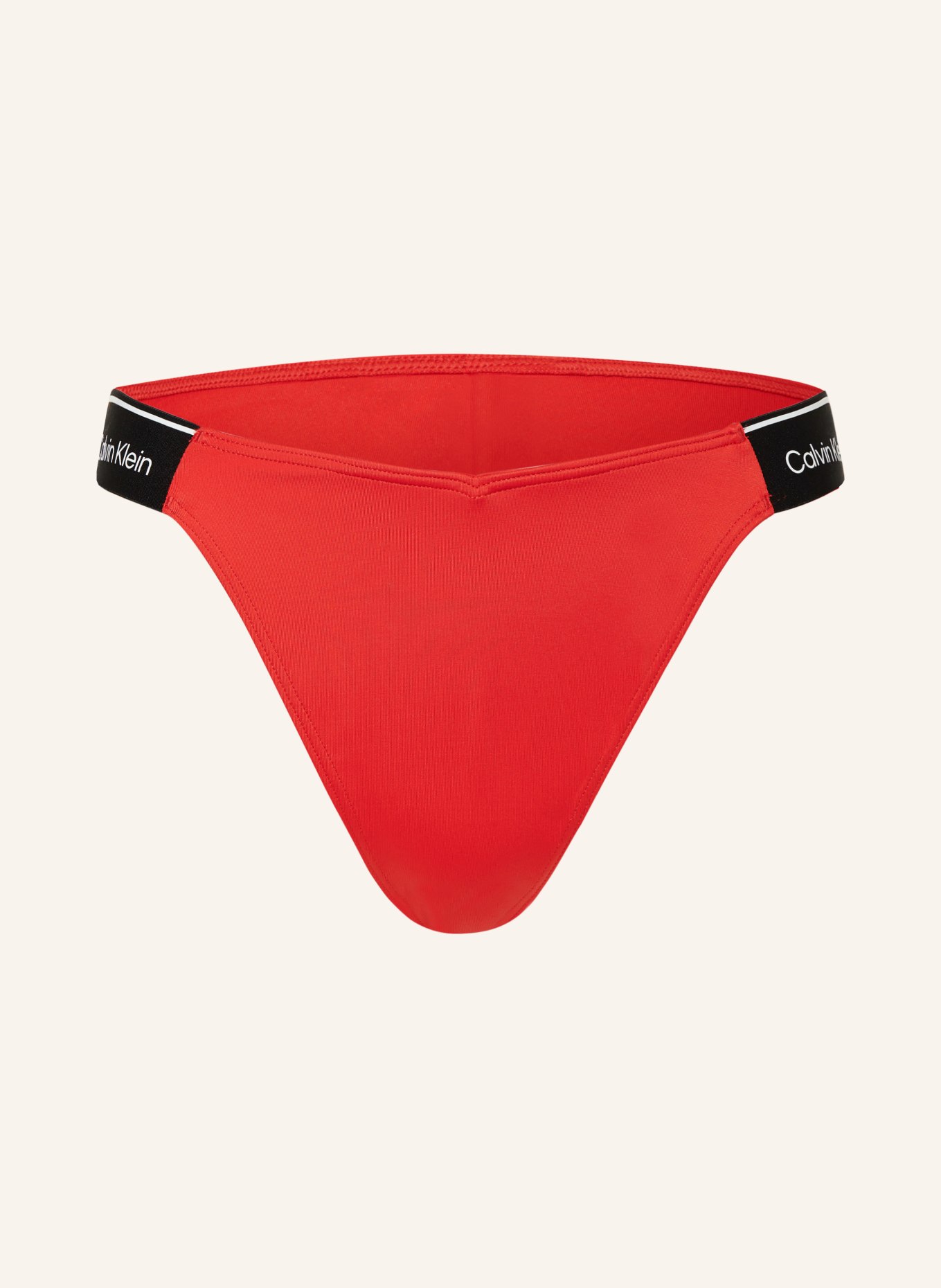Calvin Klein Triangle bikini bottoms CK META LEGACY, Color: RED (Image 1)