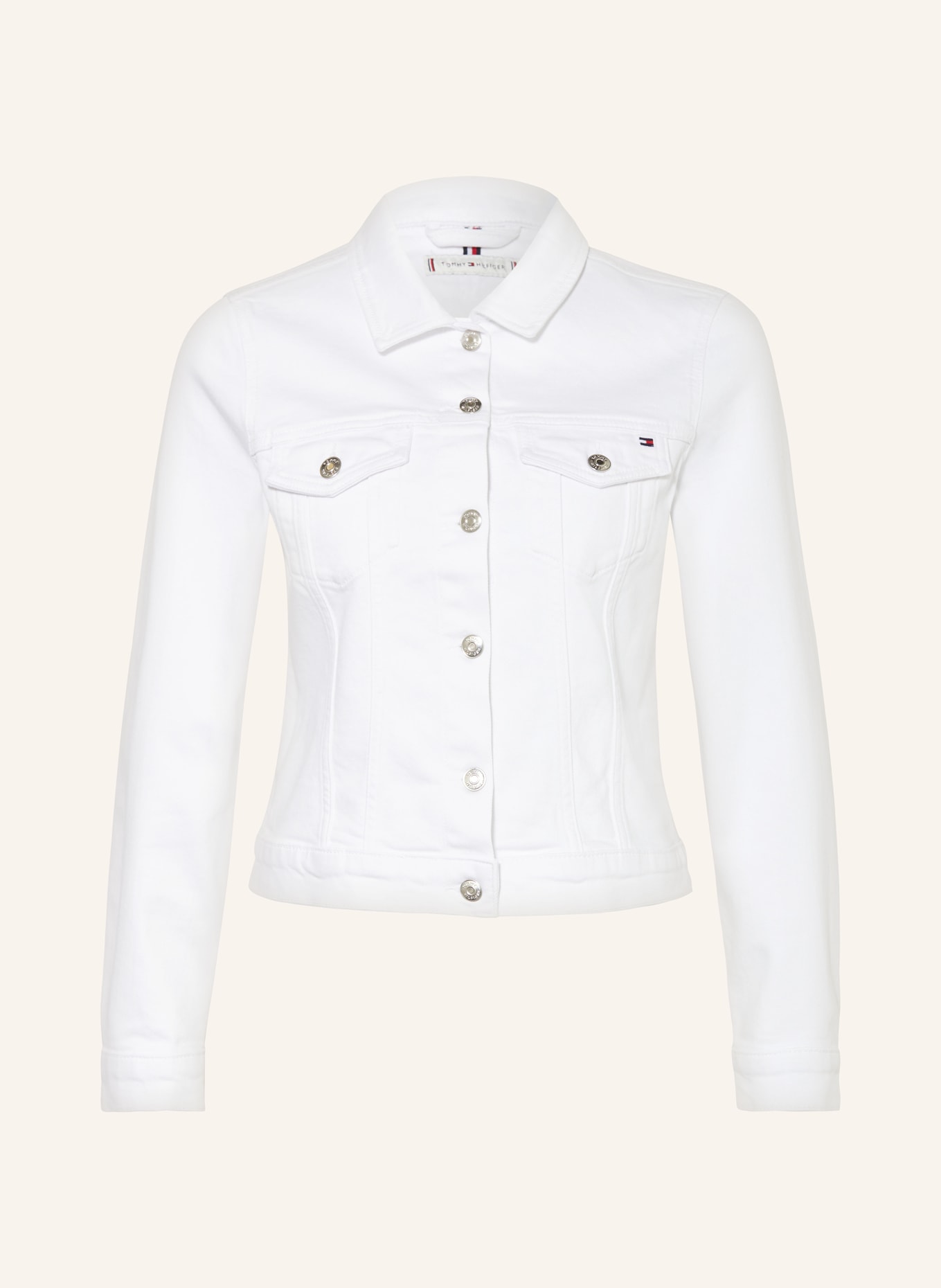 TOMMY HILFIGER Denim jacket, Color: WHITE (Image 1)