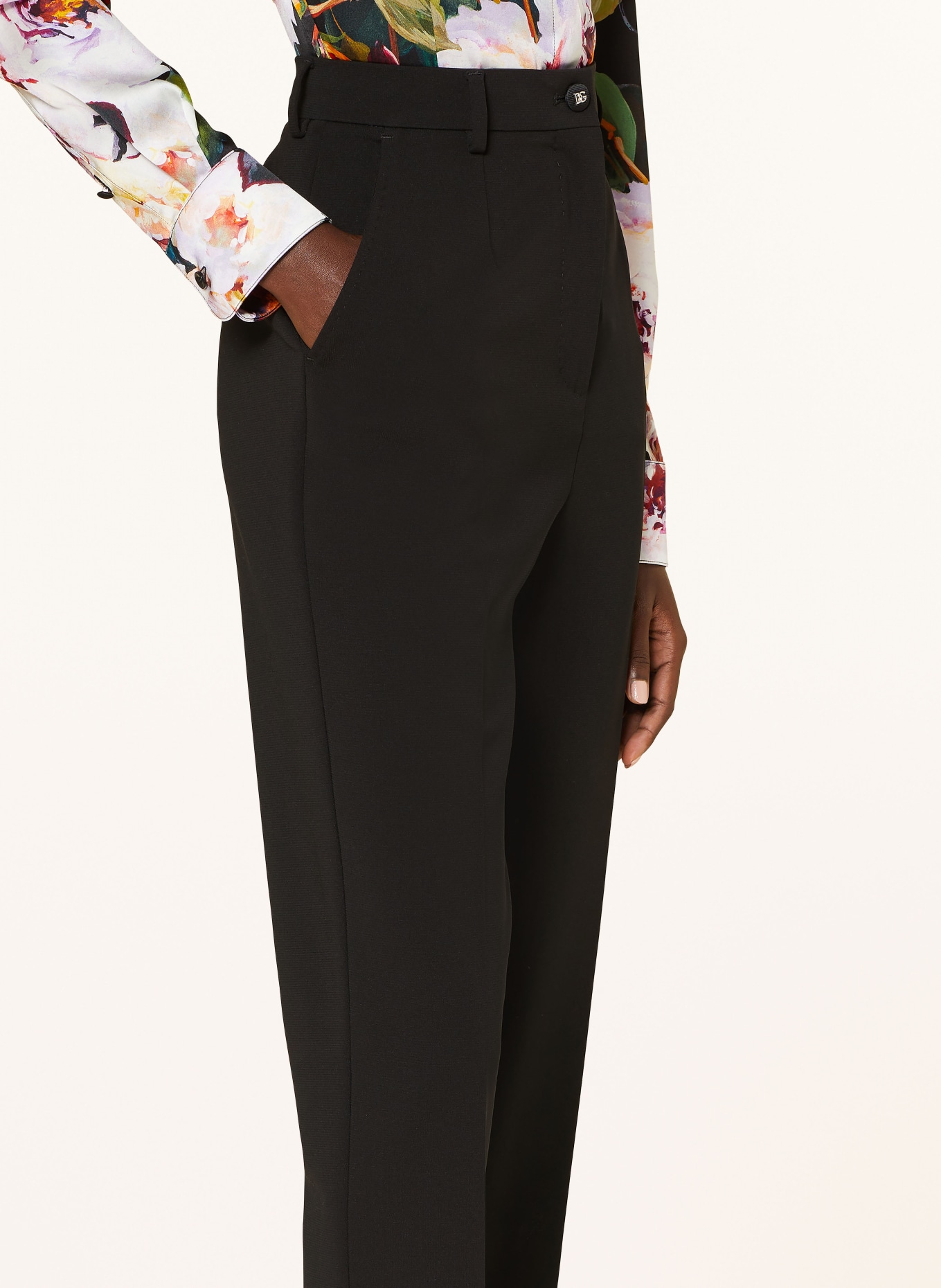 DOLCE & GABBANA Trousers, Color: BLACK (Image 5)