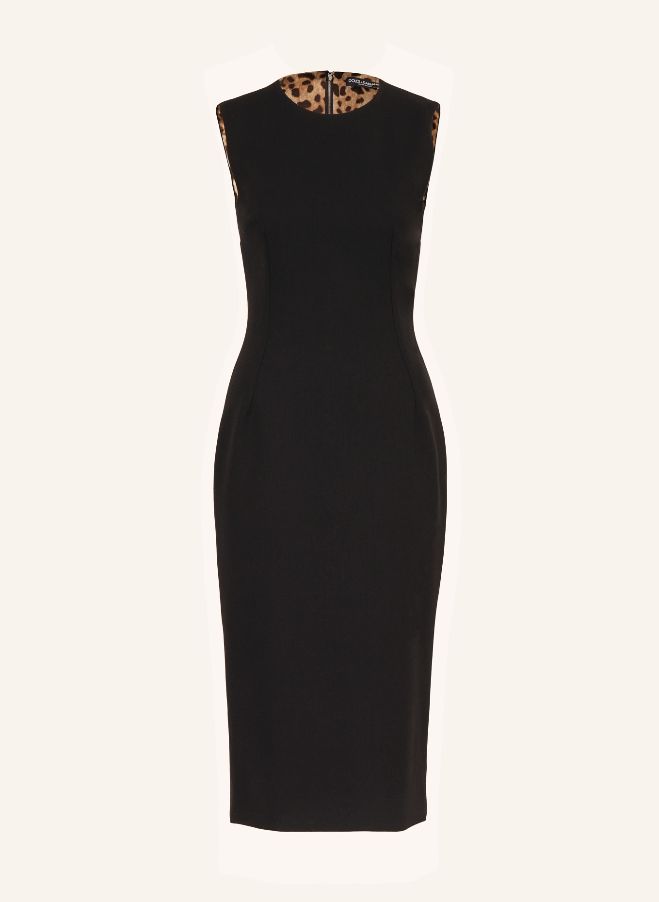 DOLCE & GABBANA Sheath dress, Color: BLACK (Image 1)