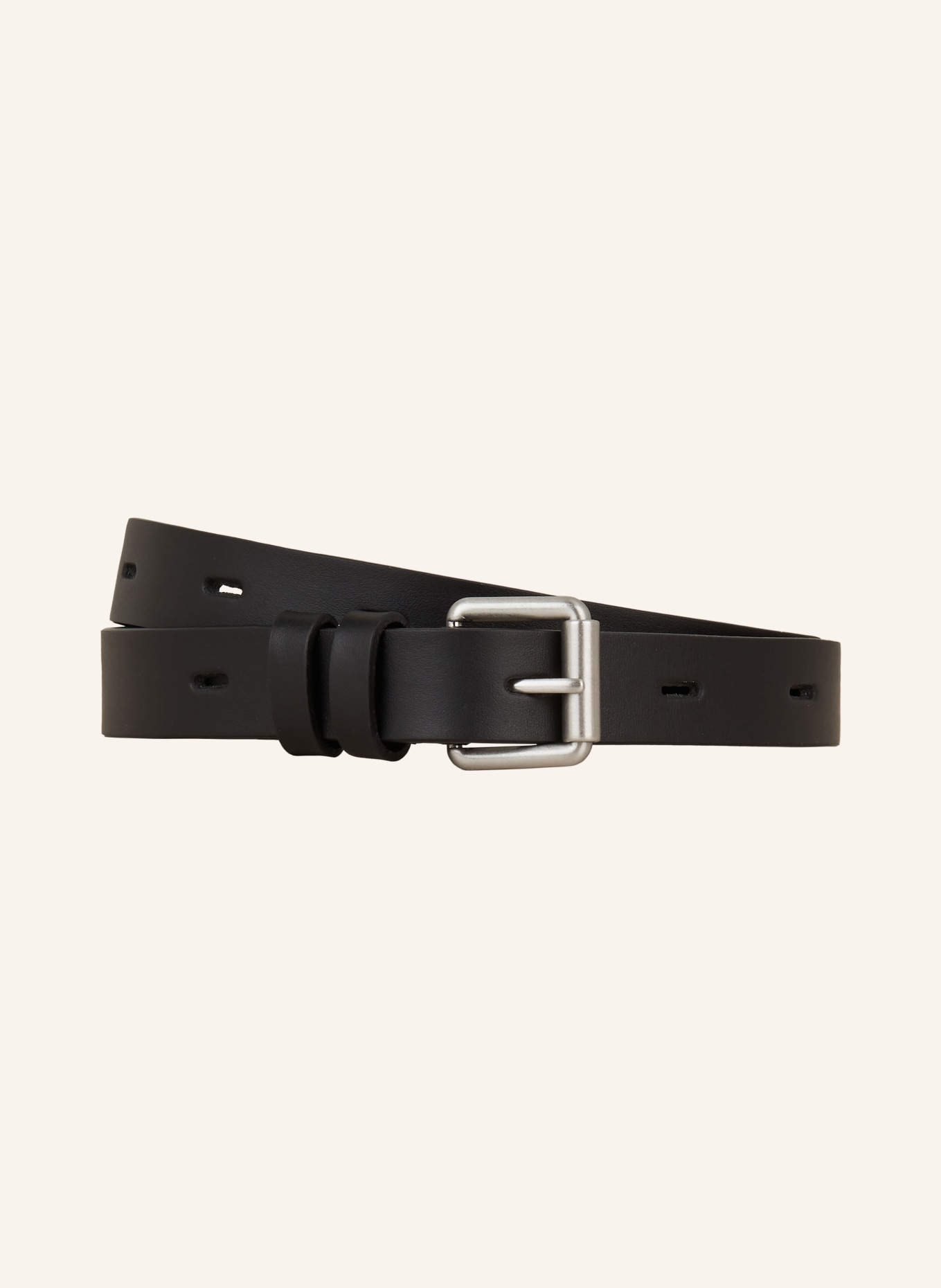 COS Leather belt, Color: DARK BLUE (Image 1)