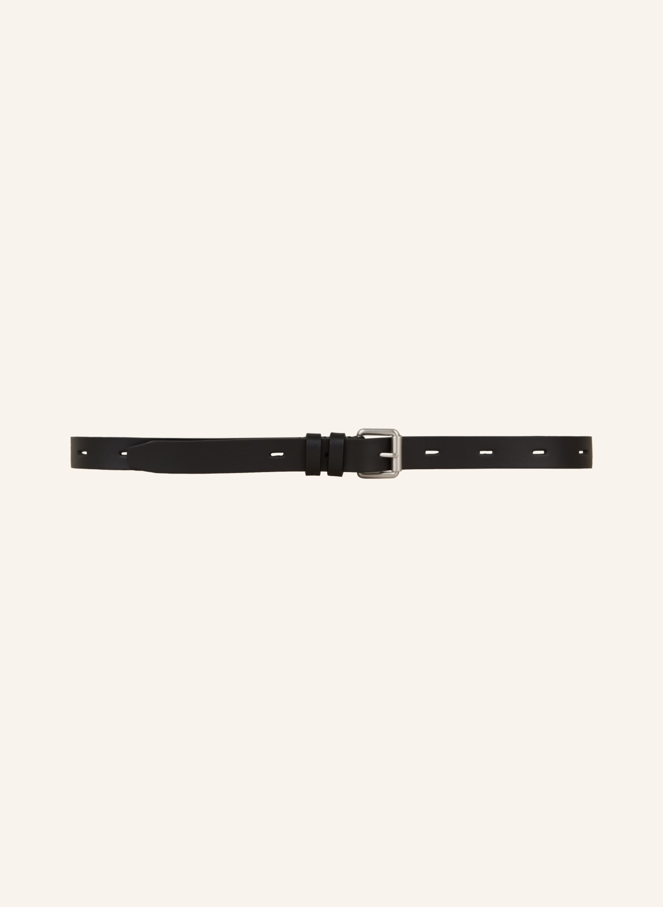 COS Leather belt, Color: DARK BLUE (Image 2)
