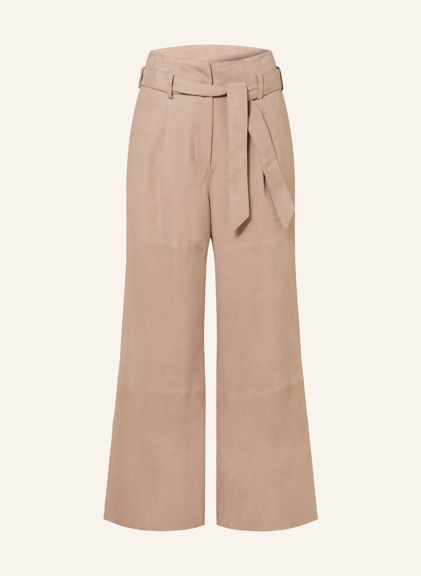 JOOP! 7/8 leather trousers, Color: ROSE (Image 1)