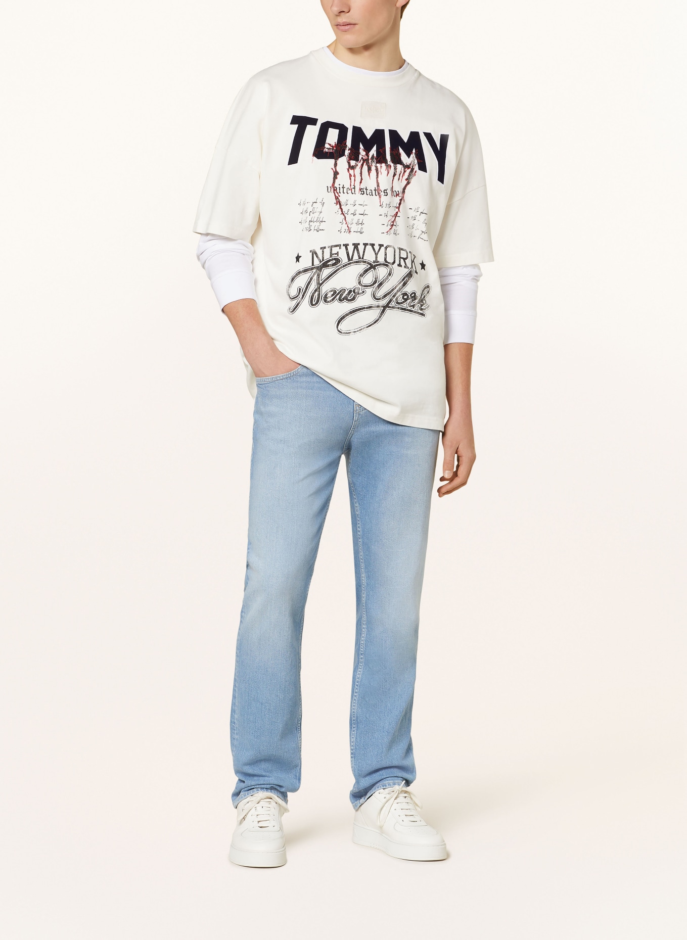 TOMMY JEANS Jeans RYAN Straight Fit, Farbe: HELLBLAU (Bild 2)