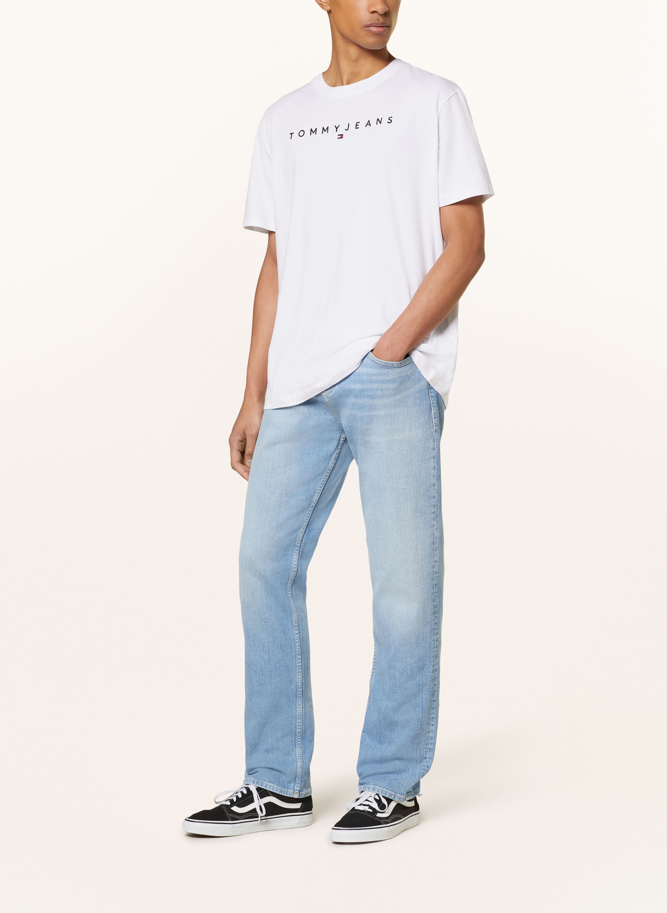 TOMMY JEANS T-shirt, Color: WHITE/ BLUE (Image 2)