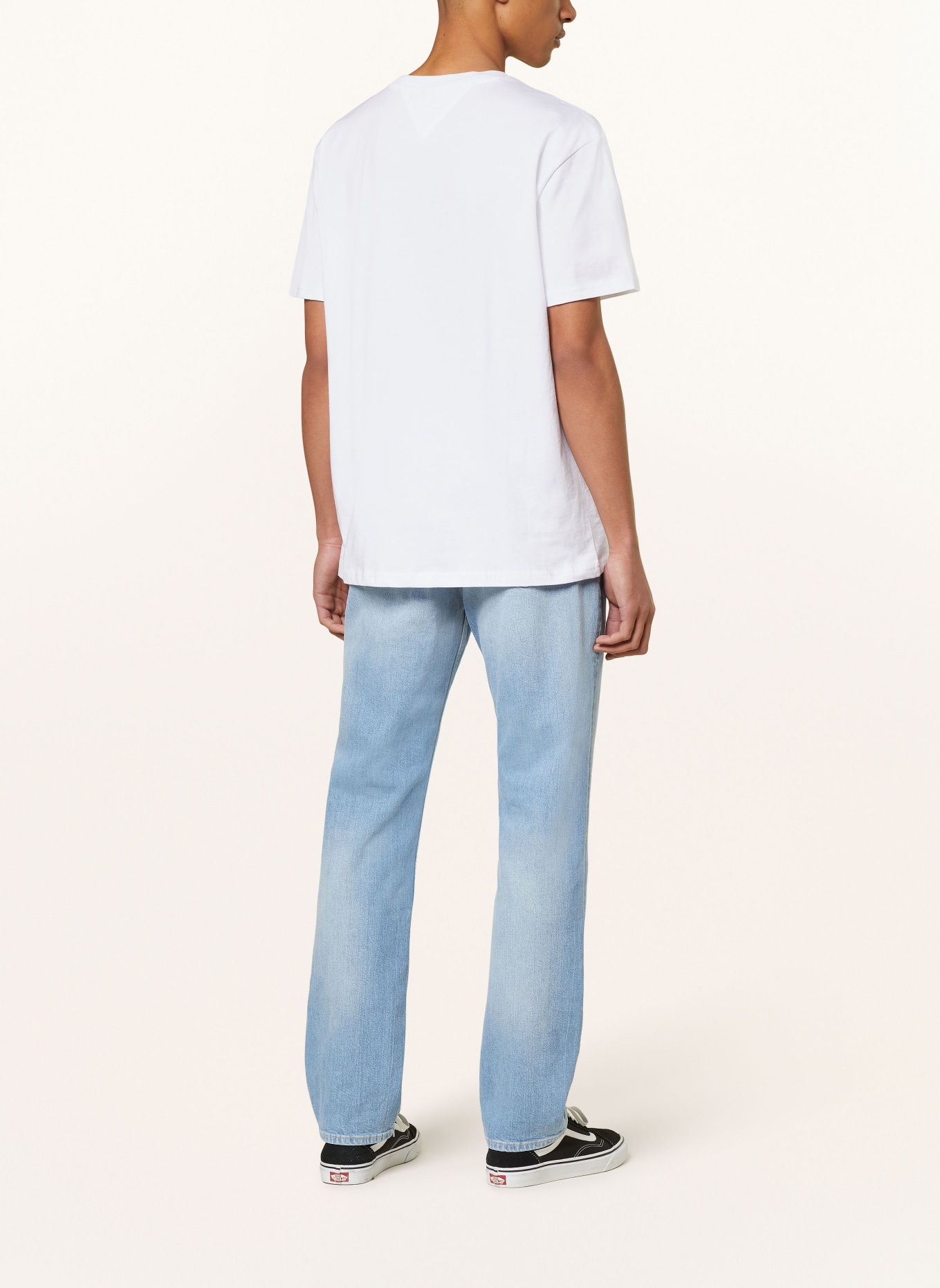 TOMMY JEANS T-shirt, Color: WHITE/ BLUE (Image 3)