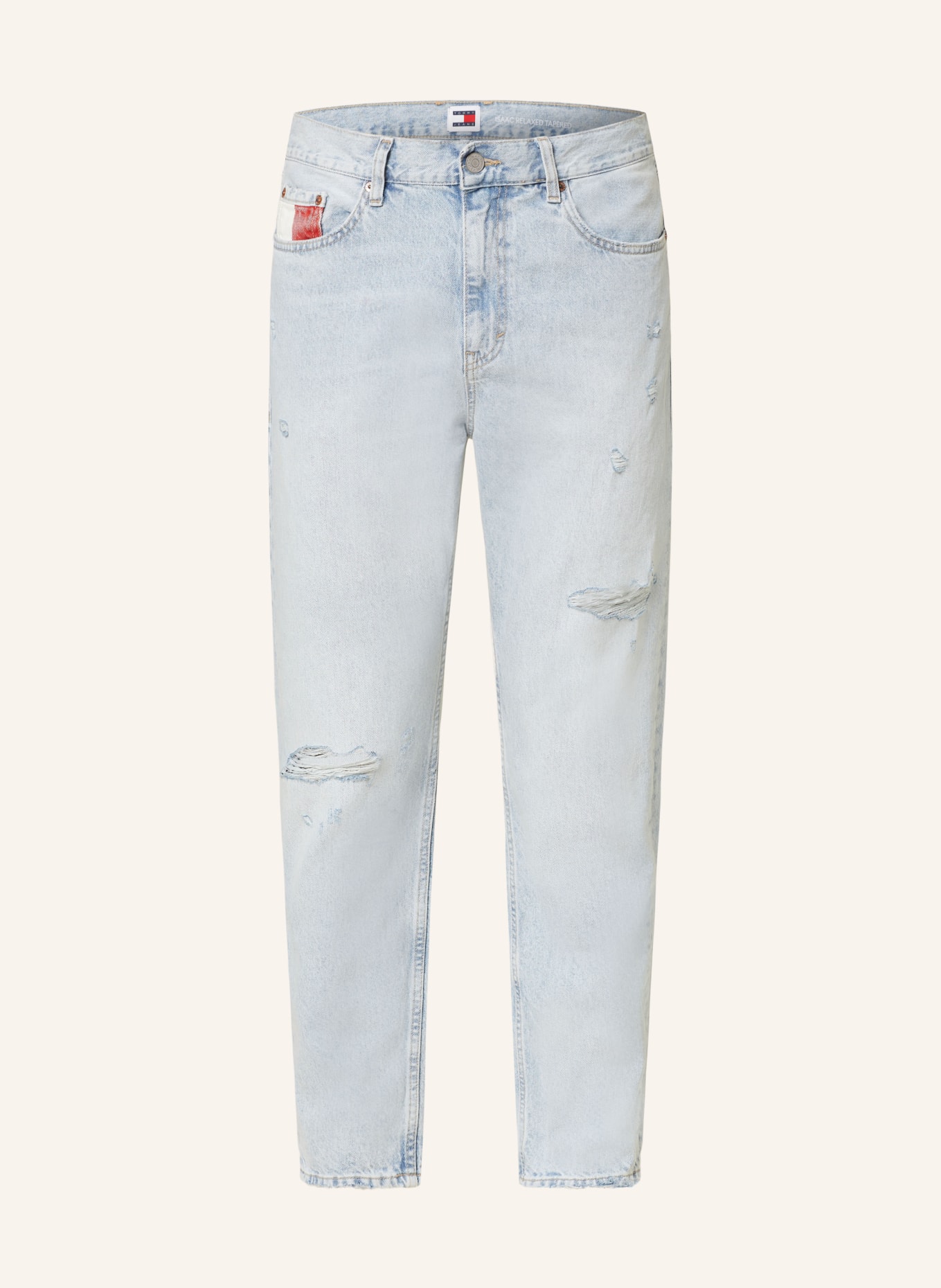 TOMMY JEANS Jeans ISAAC Relaxed Tapered Fit, Farbe: 1AB Denim Light (Bild 1)