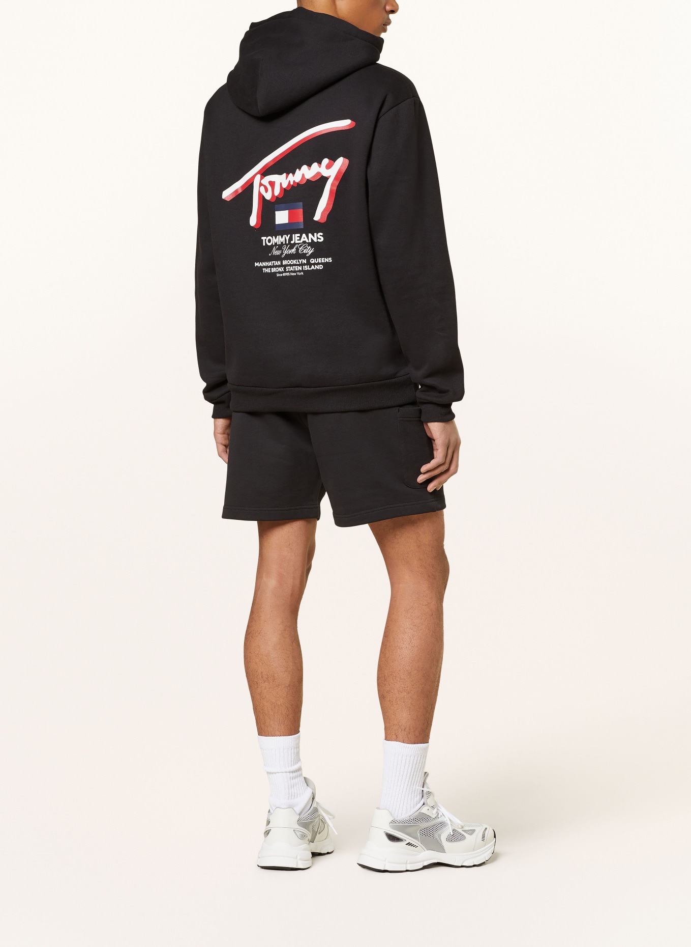 TOMMY JEANS Sweat shorts, Color: BLACK (Image 3)
