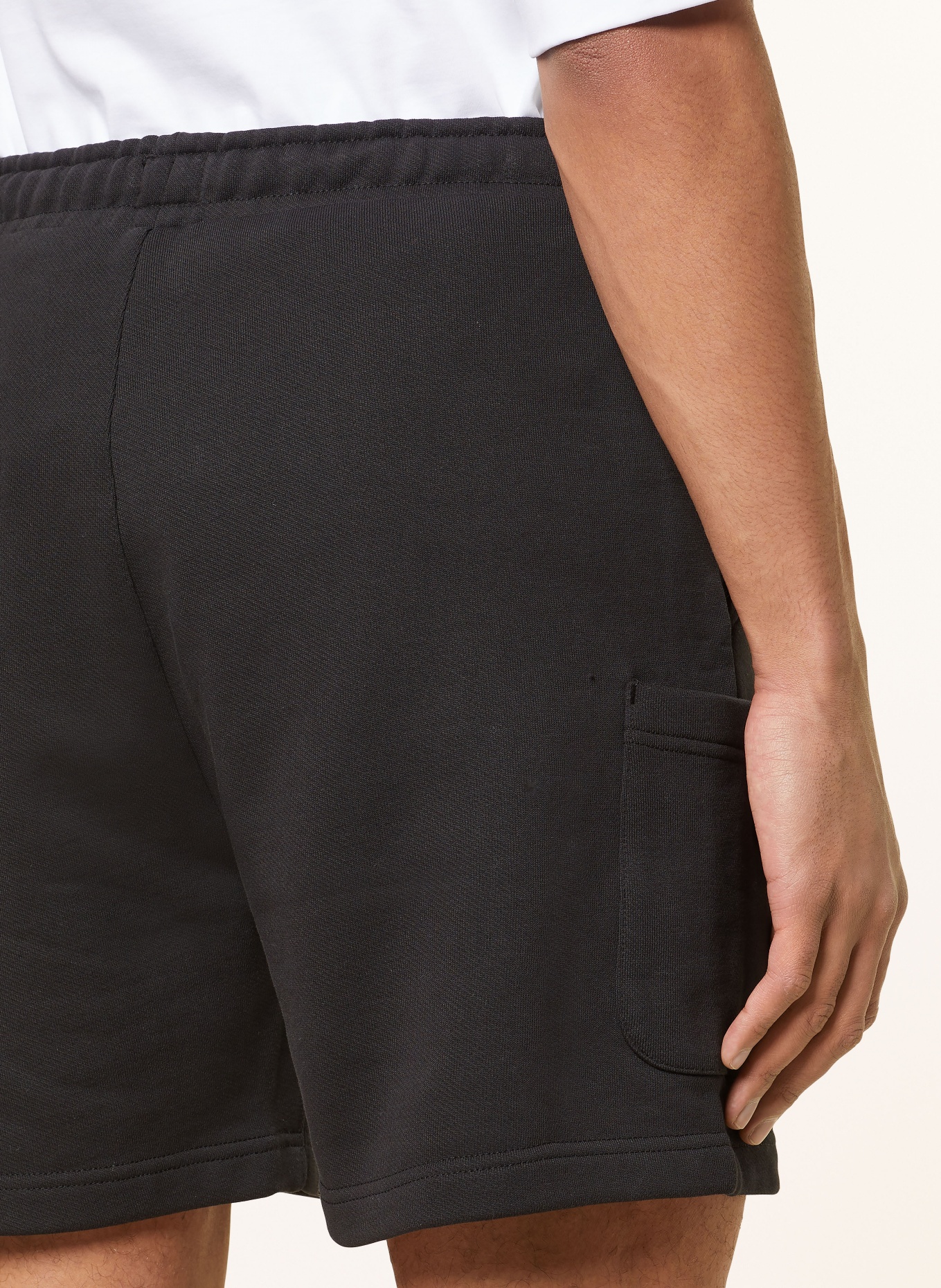 TOMMY JEANS Sweat shorts, Color: BLACK (Image 6)